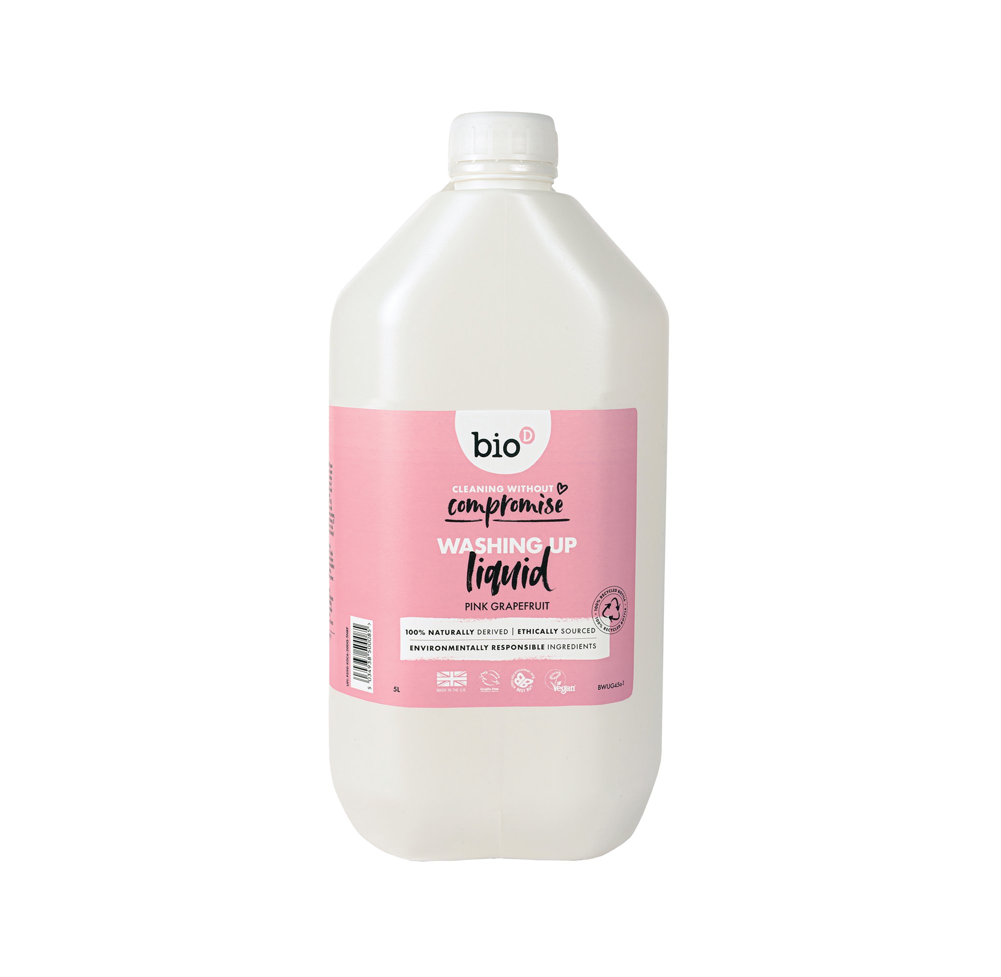 BIOD ECO WAG LIQ GRAPEFRUIT 5L