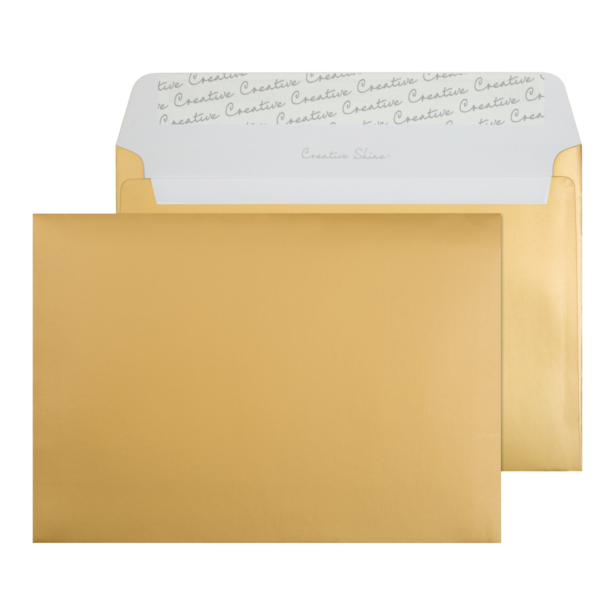 C5 WALLET P/S ENV 120GSM GOLD P250