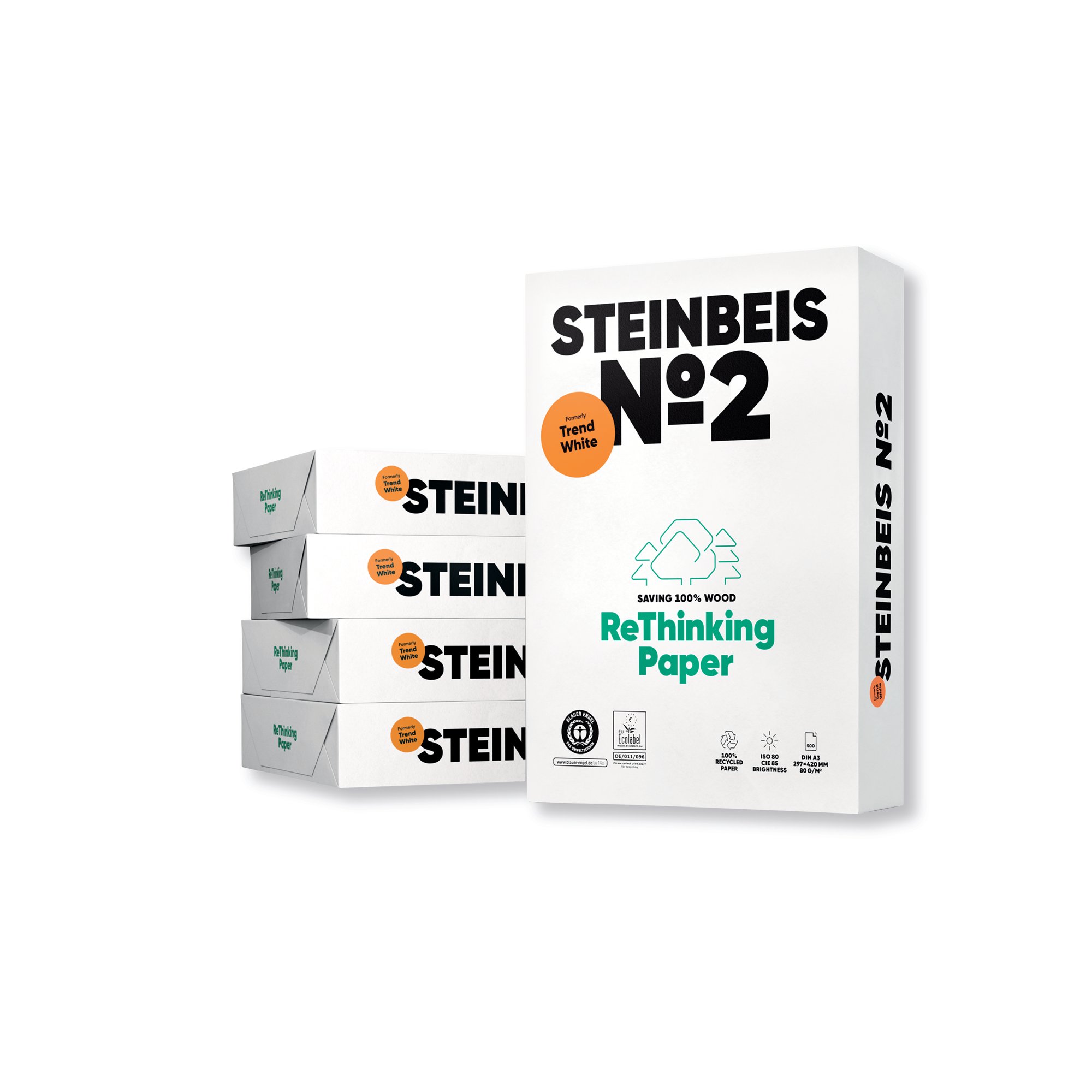 STEINBEIS NO.2 TREND WH A3 80GSM