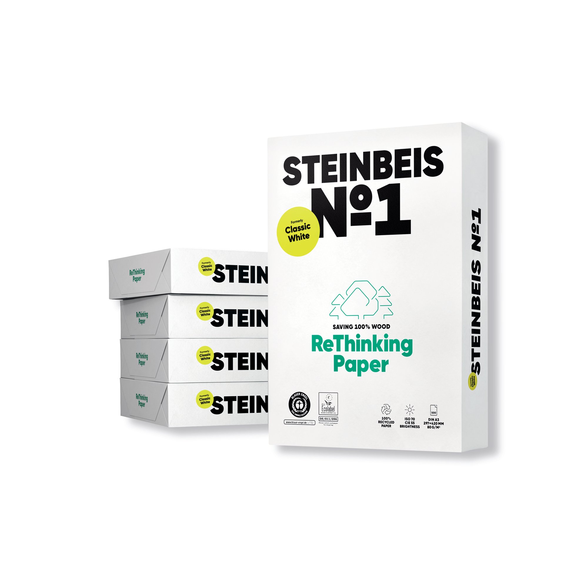 STEINBEIS NO.1 CLASSC WH A3 80G 2500