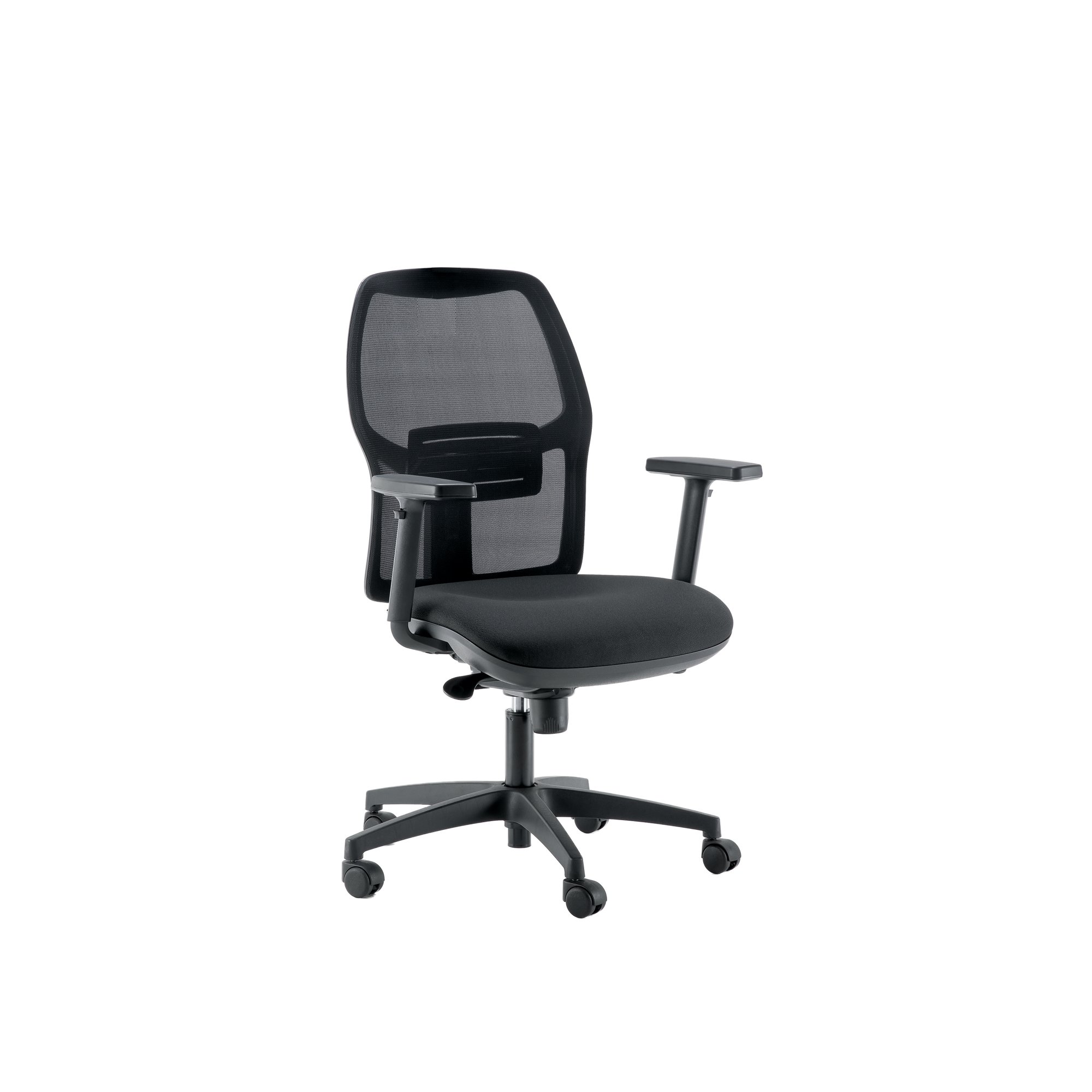 ROVIA MESH TASK CHR ADJ ARMS BLK