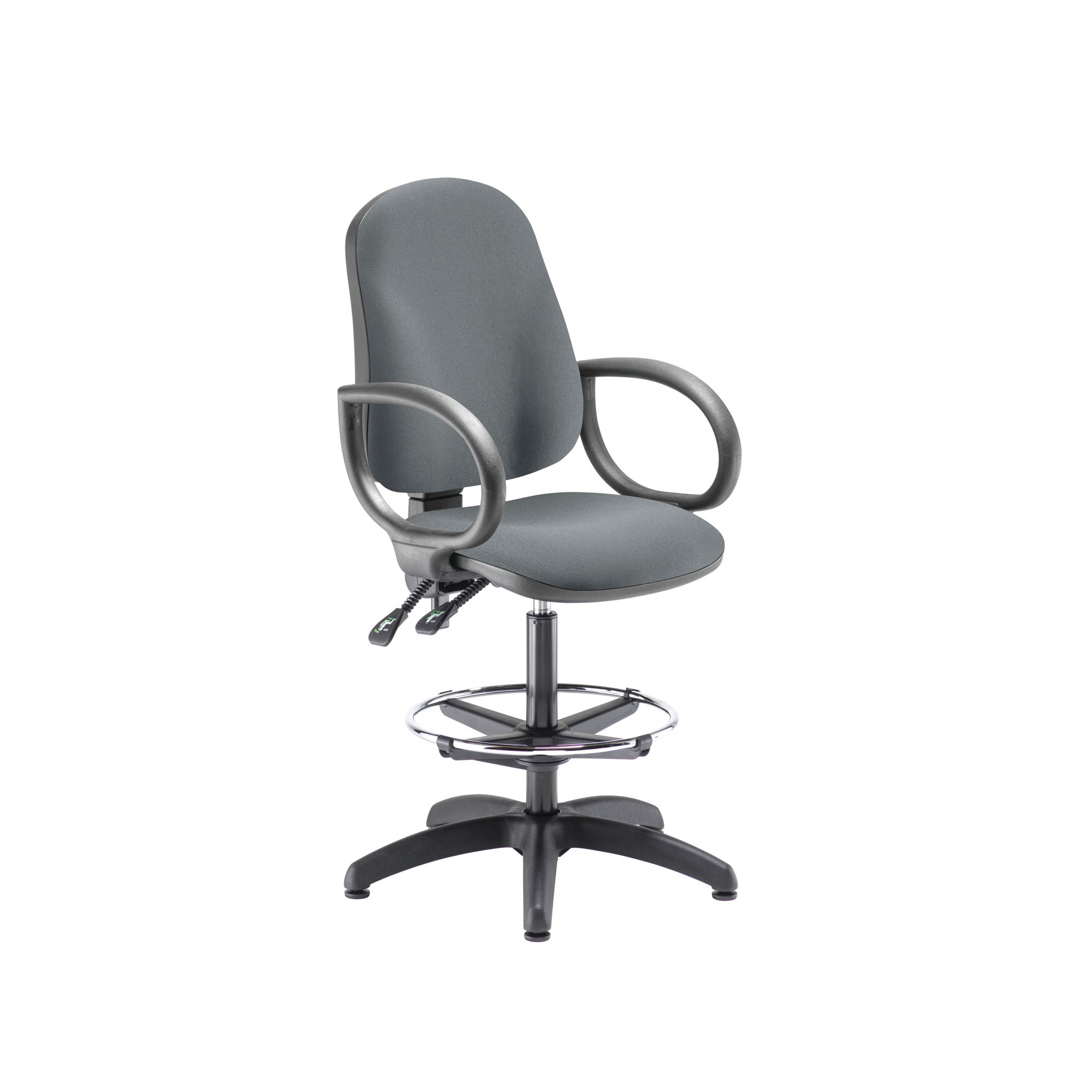 LUMO CHAIR FIXED ARMS/DMAN KIT CHAR