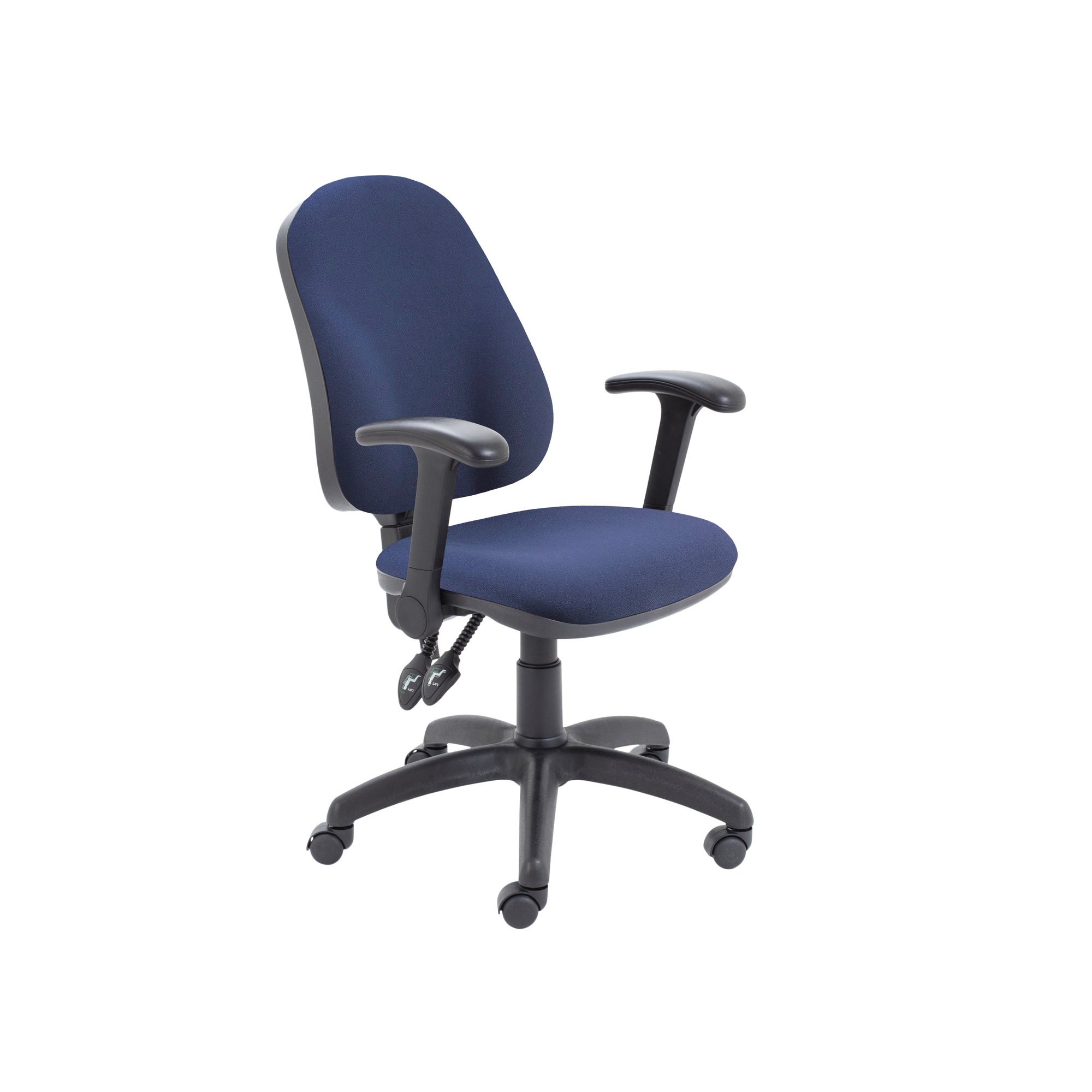 LUMO HBK OPTR CHAIR FDNG ARMS ROBLU