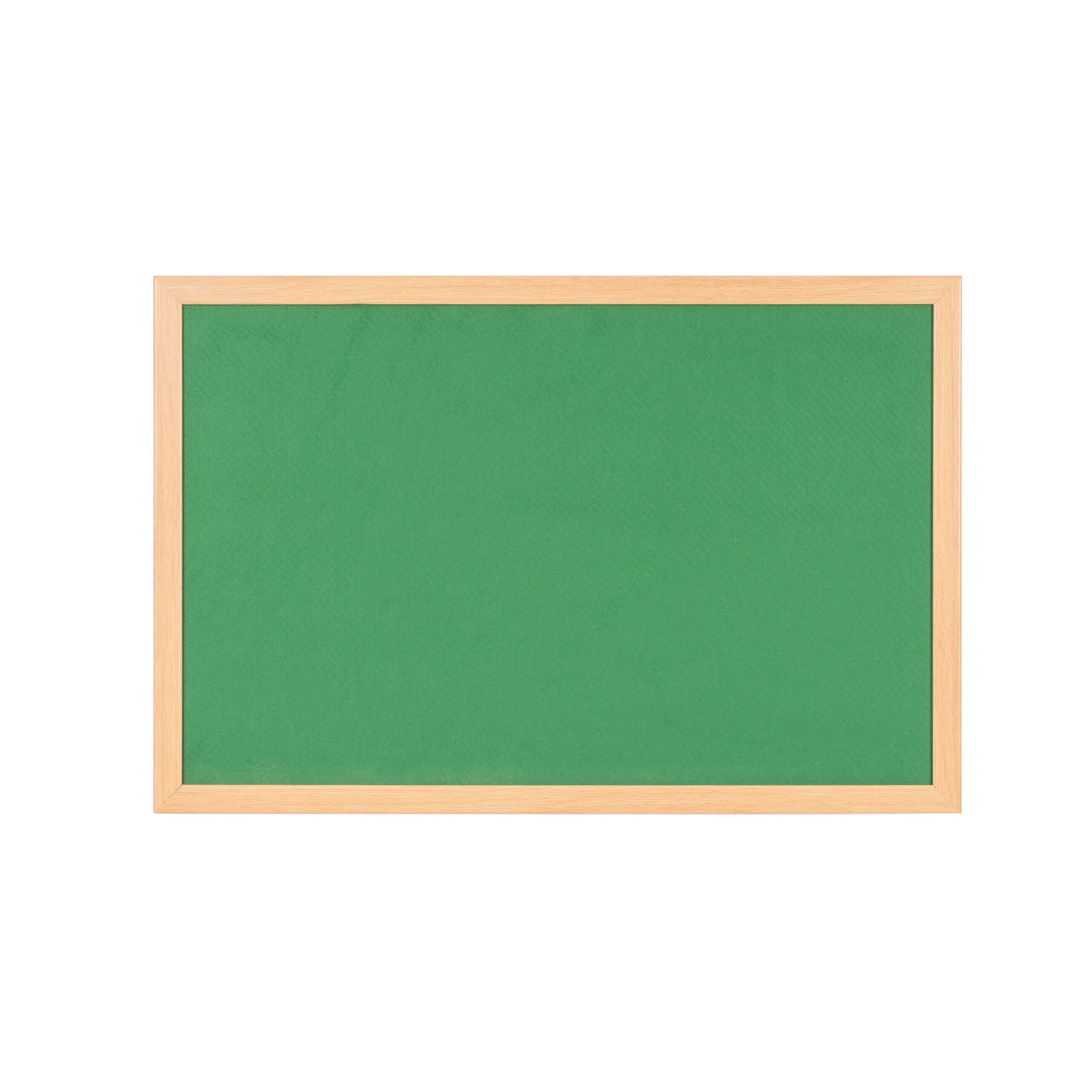 GREEN FELT NOTICE BOARD 180X120CM