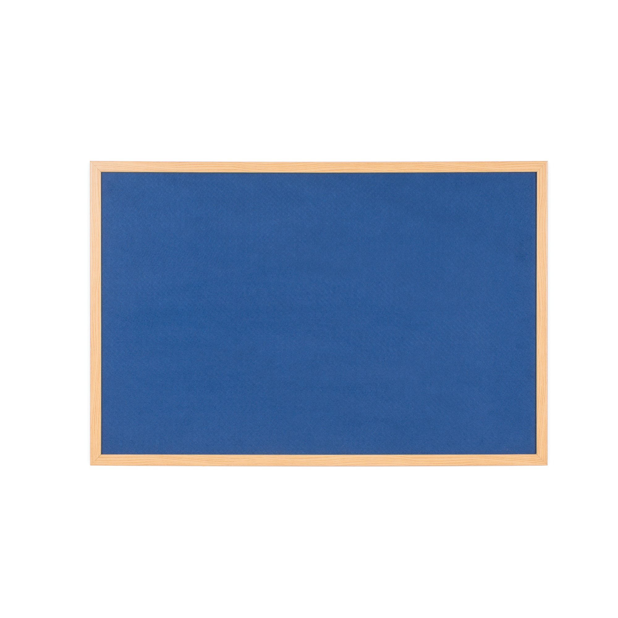 BLUE FELT NOTICE BOARD 120X90CM