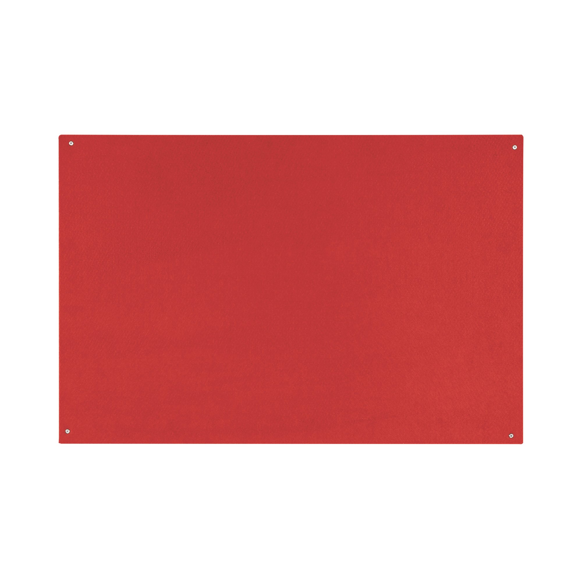 UNFRAMED FELT NBRD RED 875X575MM