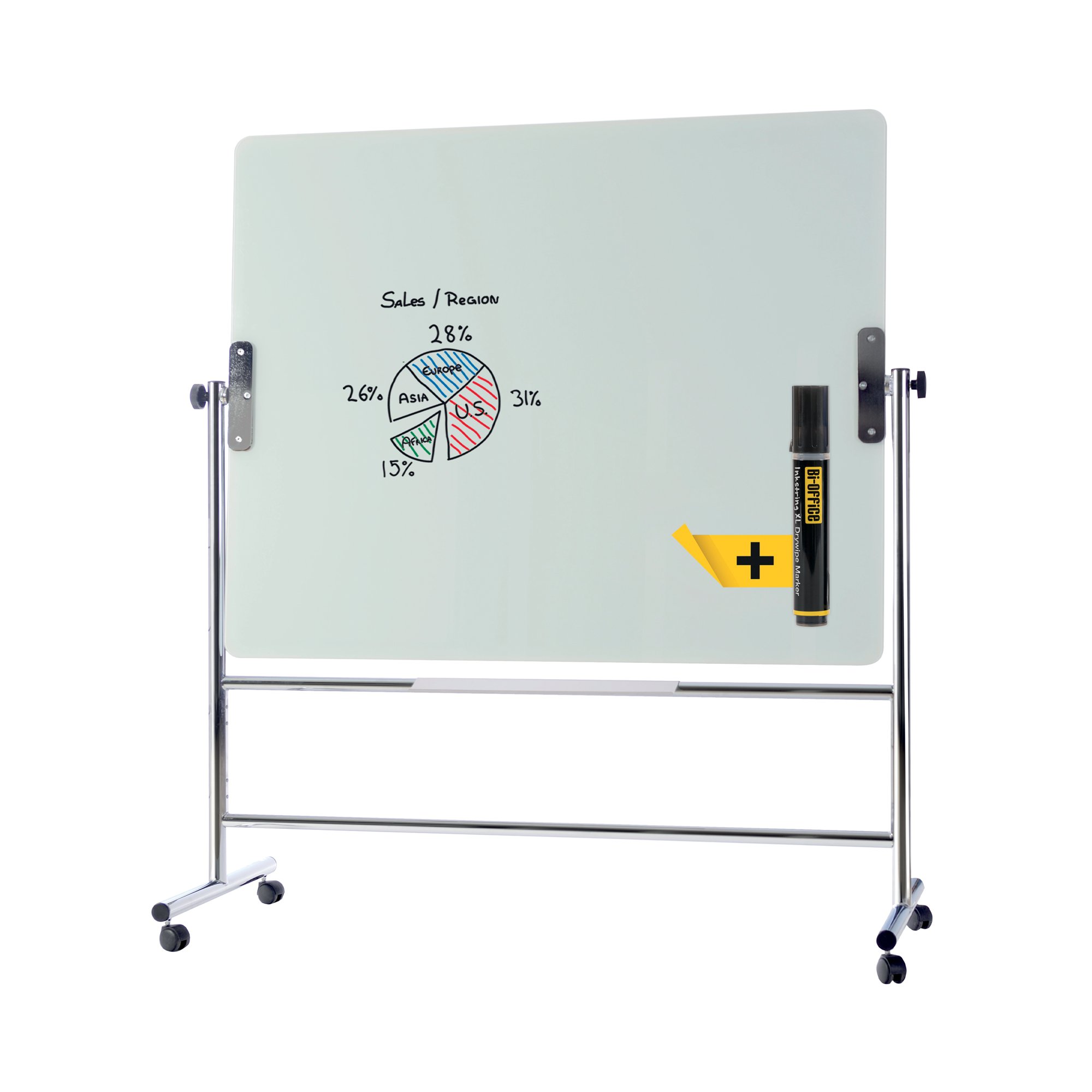 GLASS BRD DOUBLE-SIDED MAGN 150X120