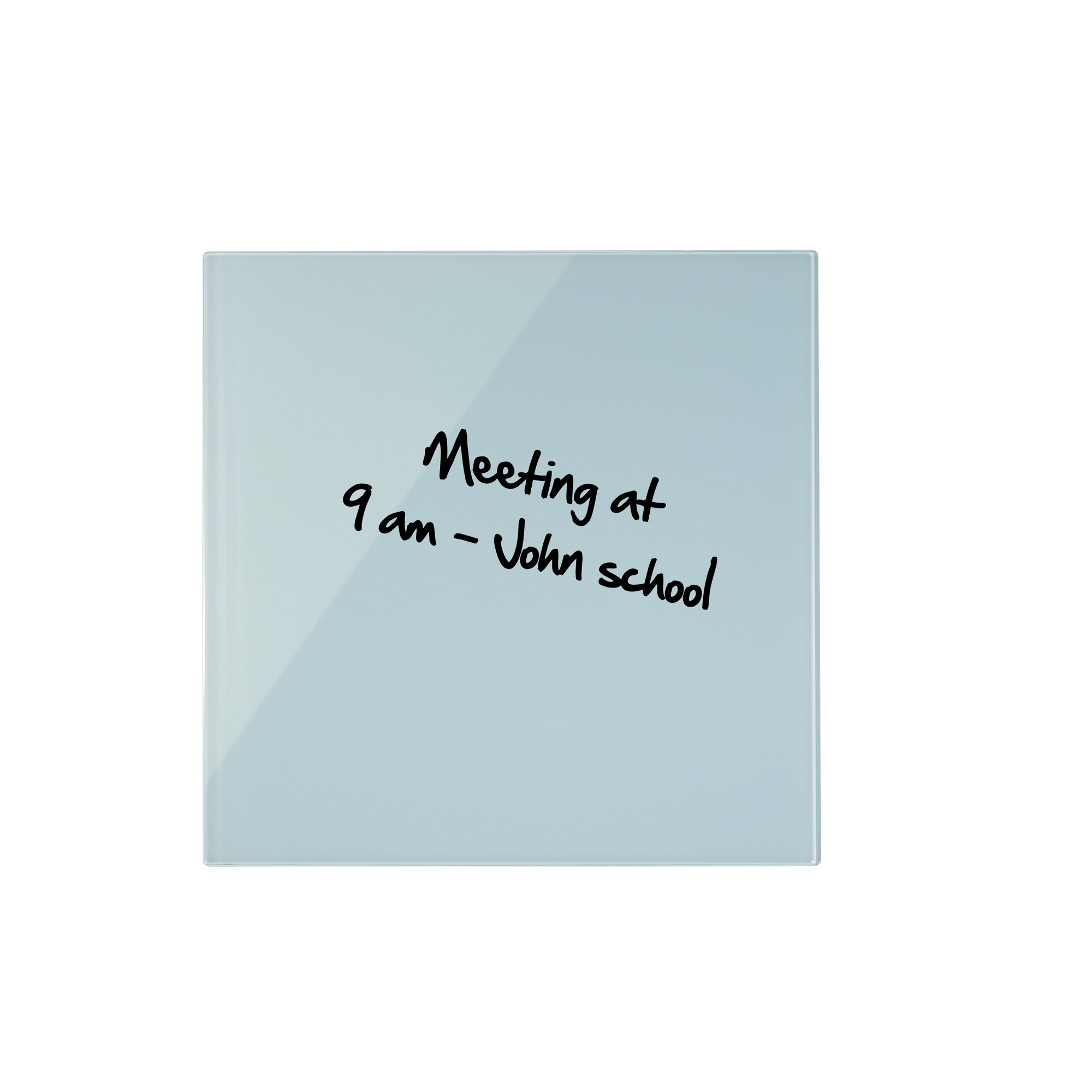 GLASS MAGN BRD WHITE FRAMELESS 48X48