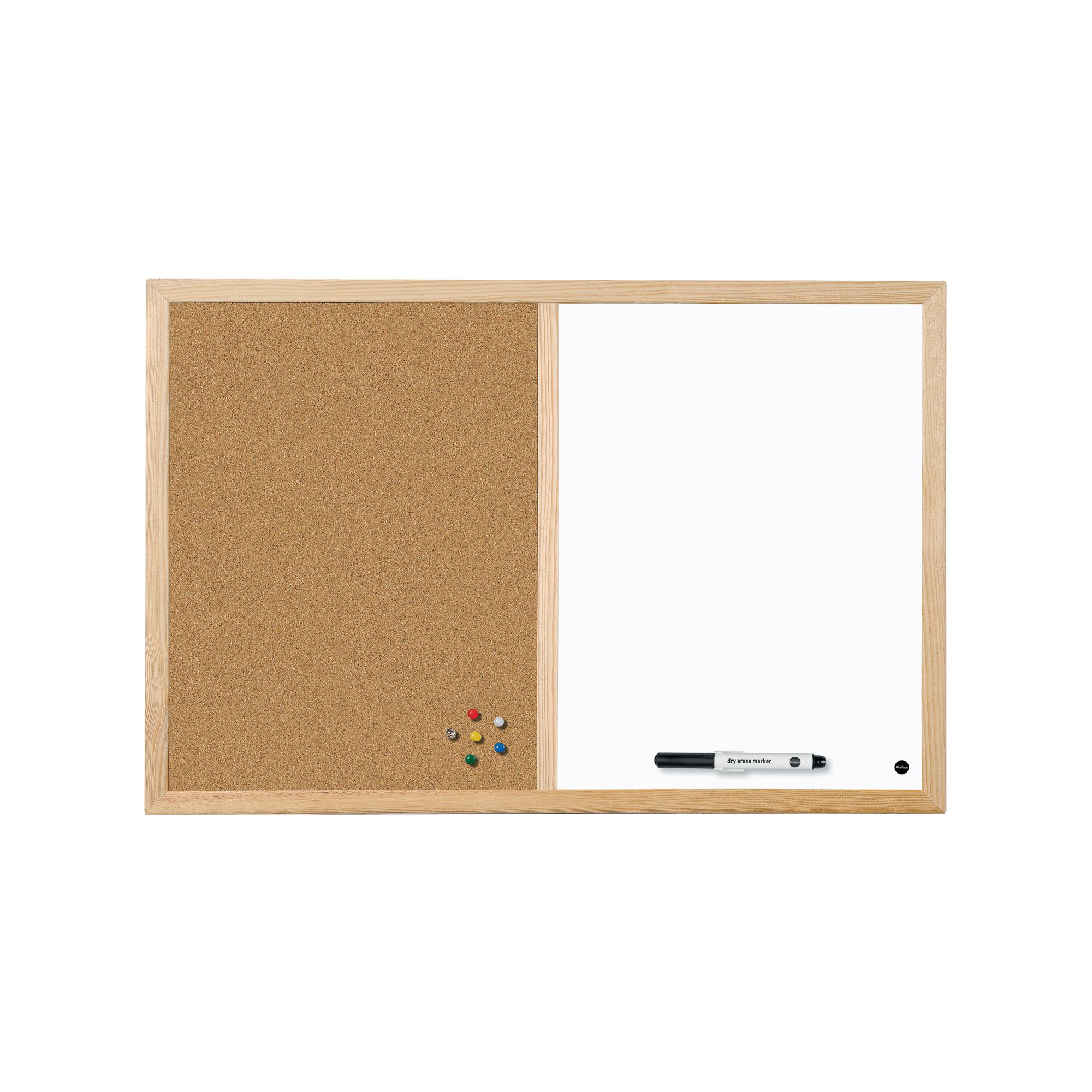 BI-OFFICE CORK/DRYWIPE COMB 600X900