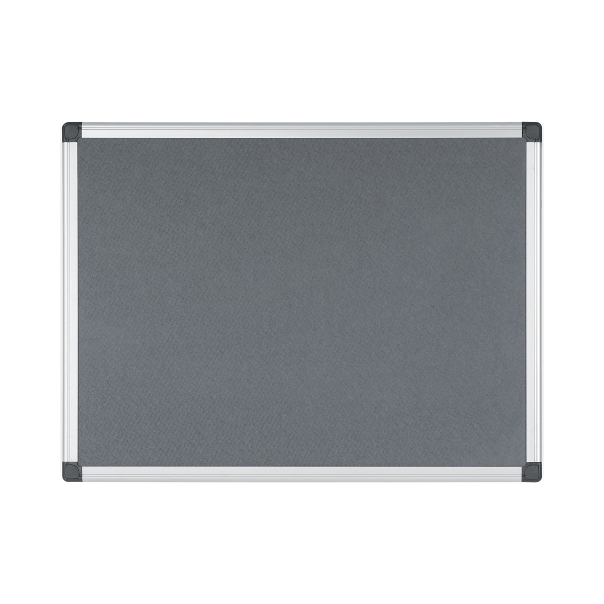 BI-OFFICE NOTICEBOARD 60X45CM GREY