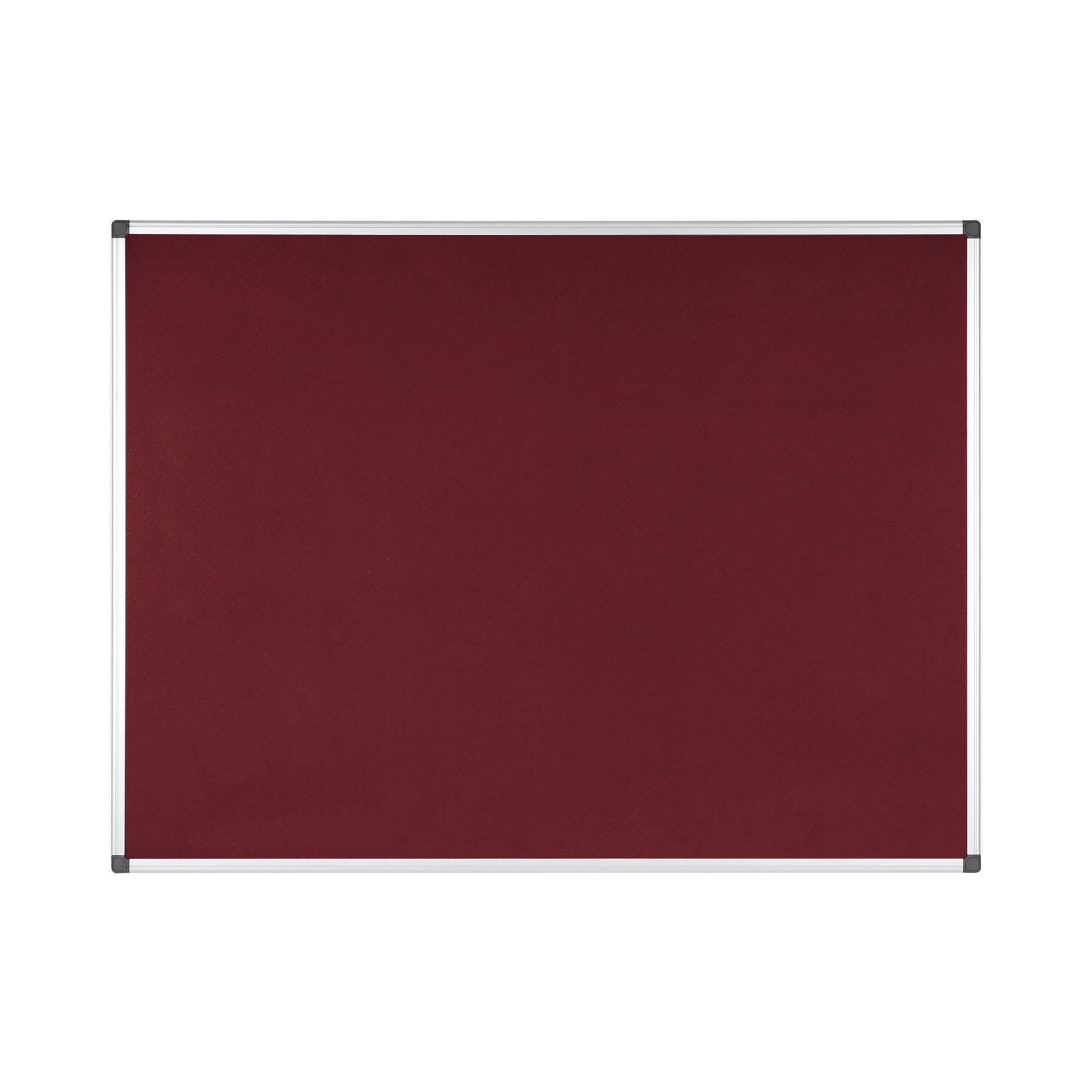 NOTICEBOARD 1200X900MM BURGUNDY