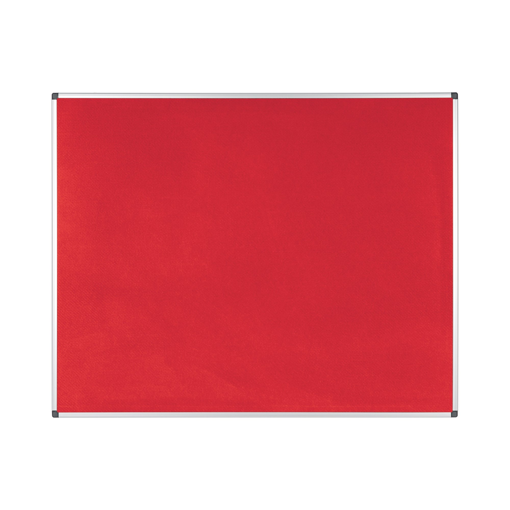BI-OFFICE NOTICEBOARD 150X120CM RED