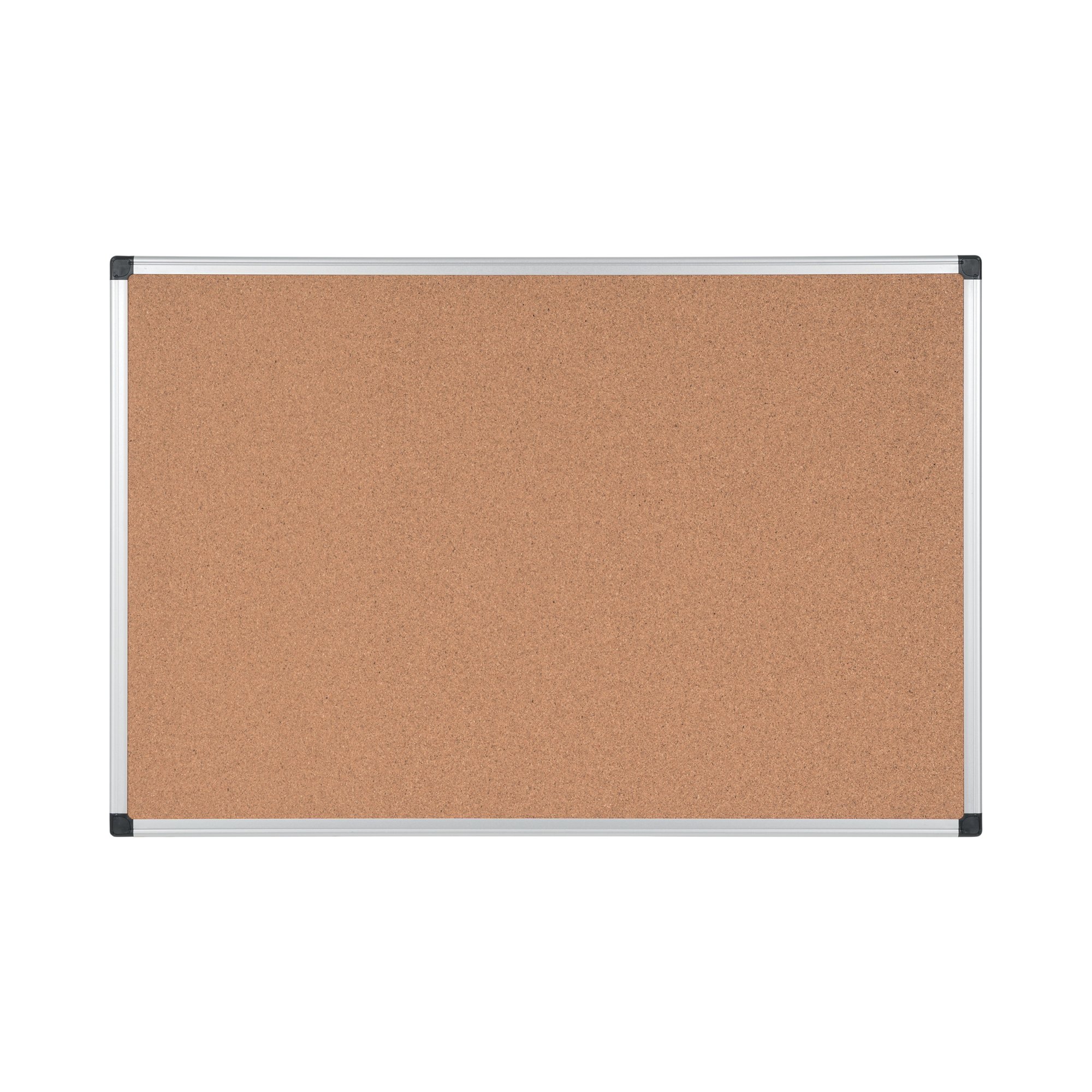 BI-OFFICE CORK BRD 1200X900 ALUM FRM