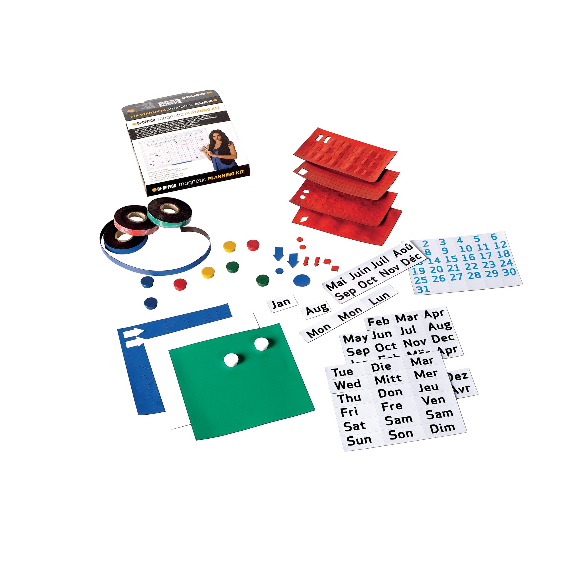 BI-OFFICE MAGNETIC PLANNING KIT