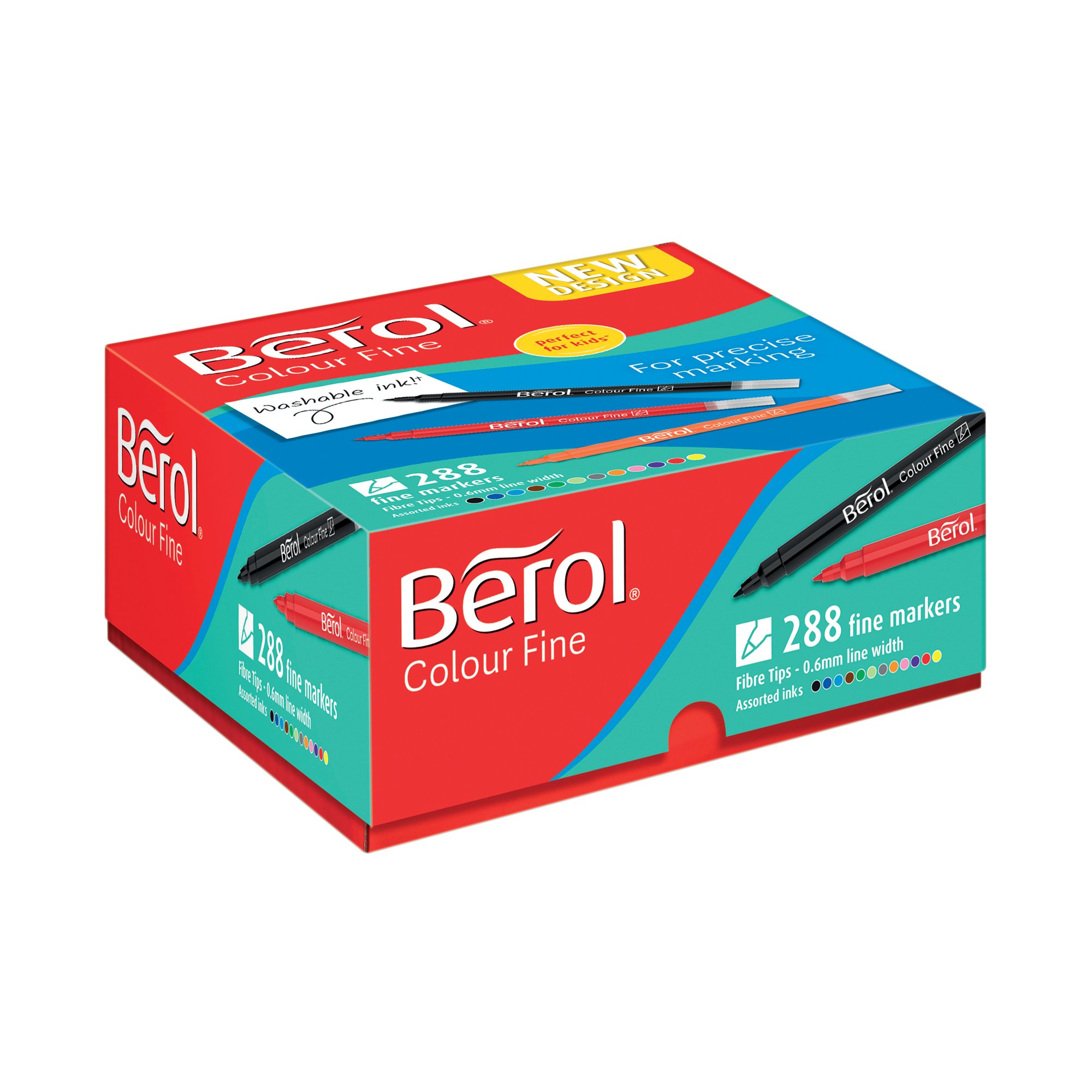 BEROL COLOUR FINE CLASS AST PK288