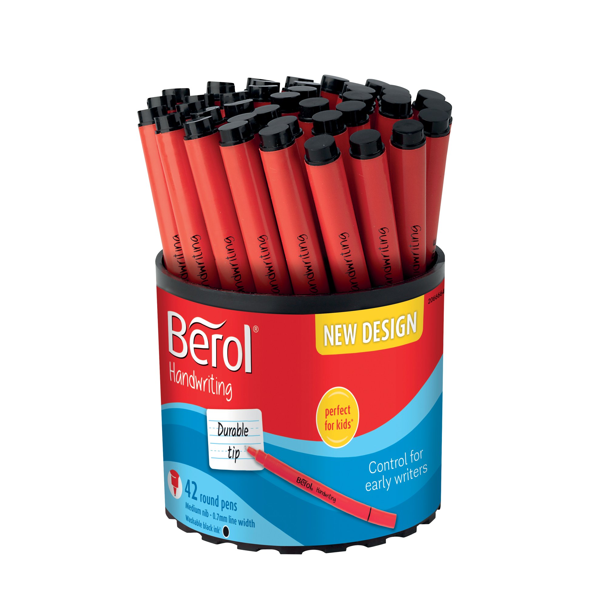 BEROL HANDWRITING PEN BLACK PK42