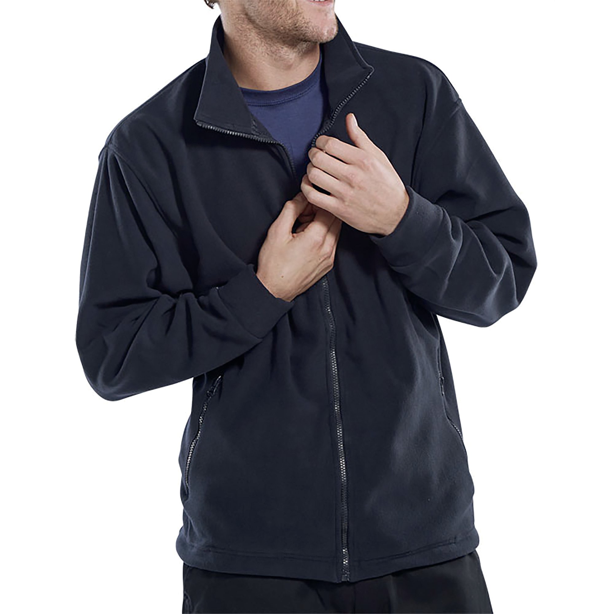 BEESWIFT FLEECE JACKET NAVY BLUE L