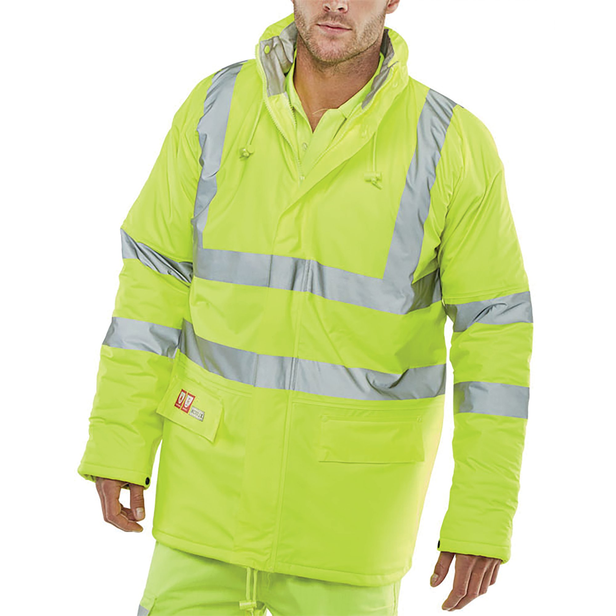 FR ANTI-STATIC PAD JACKET SYLW 3XL
