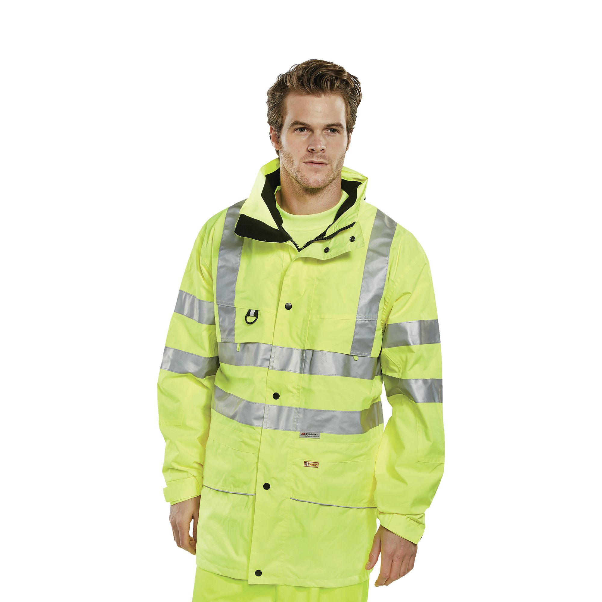HI VIS CARNOUSTIE JACKET SYELLOW S