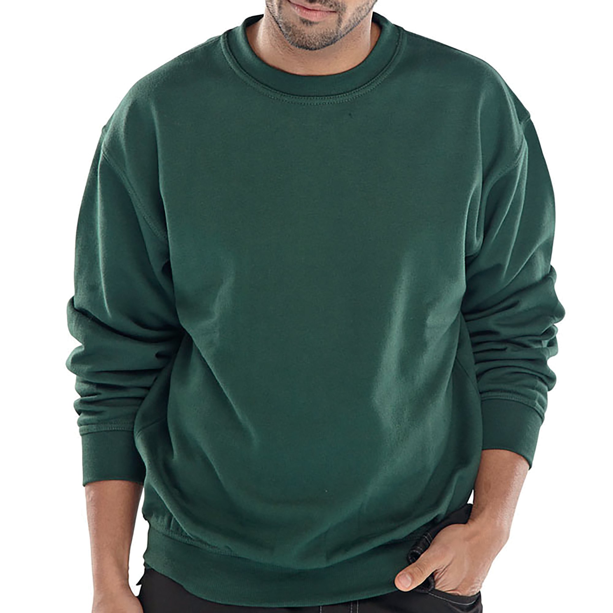 BEESWIFT CLICK SWEATSHIRT BGREEN S