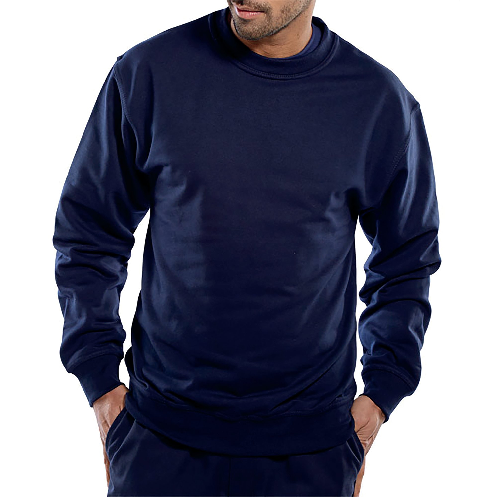 CLICK PC SWEATSHIRT NAVY BLUE M