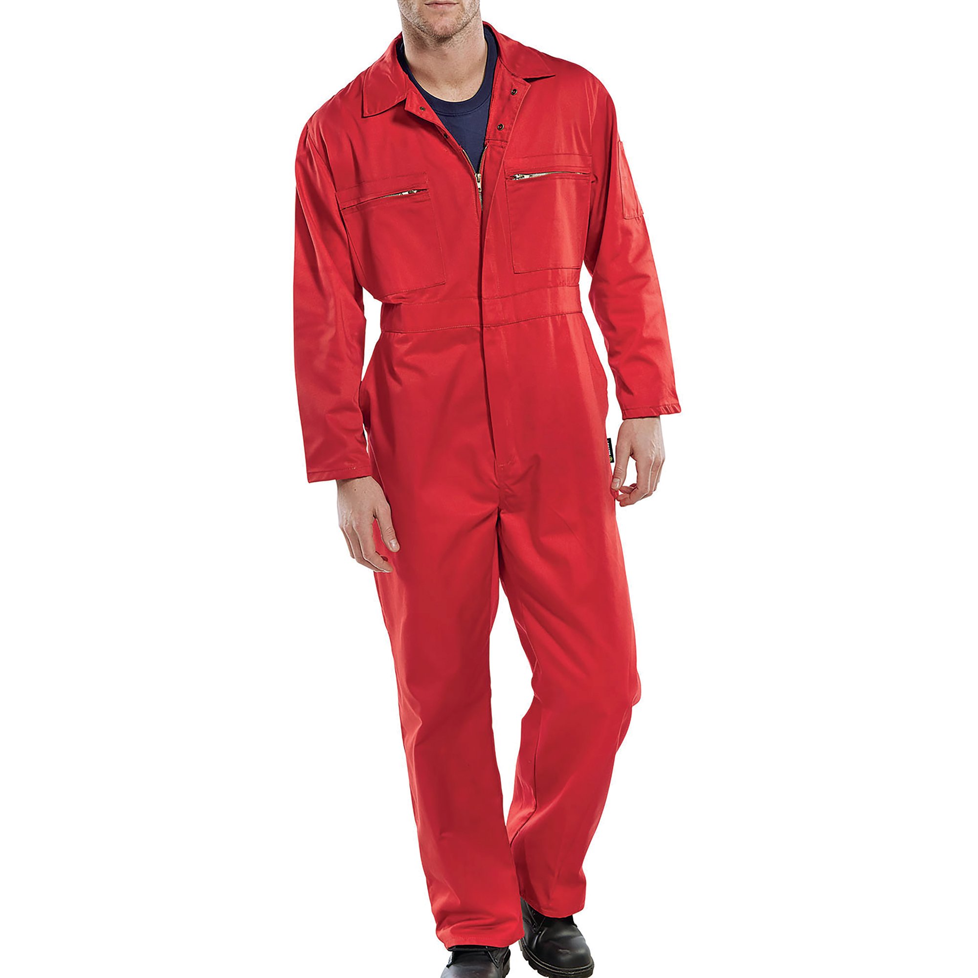 SUPER CLICK HW BOILERSUIT RED 44