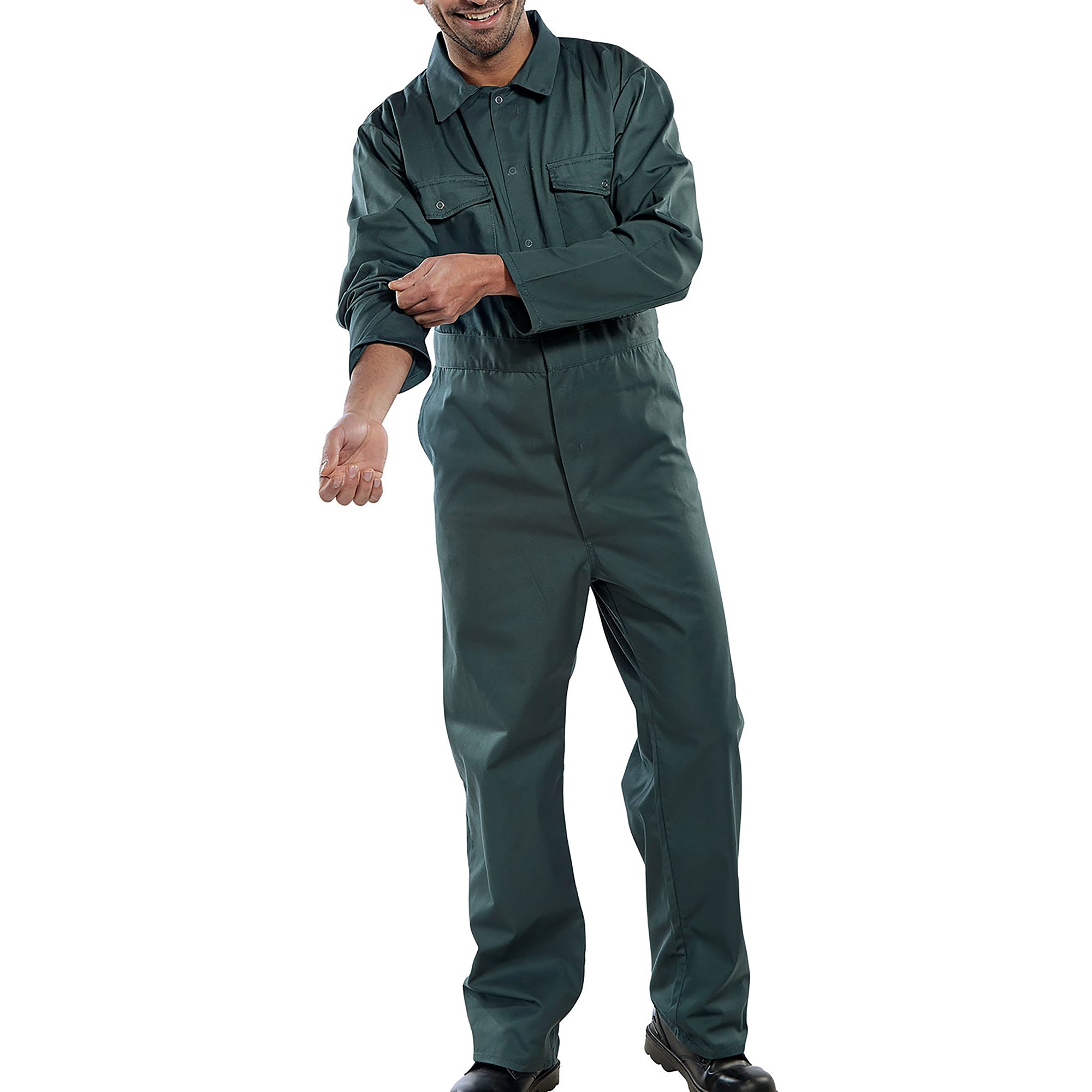 CLICK BOILERSUIT SPRUCE GREEN 48