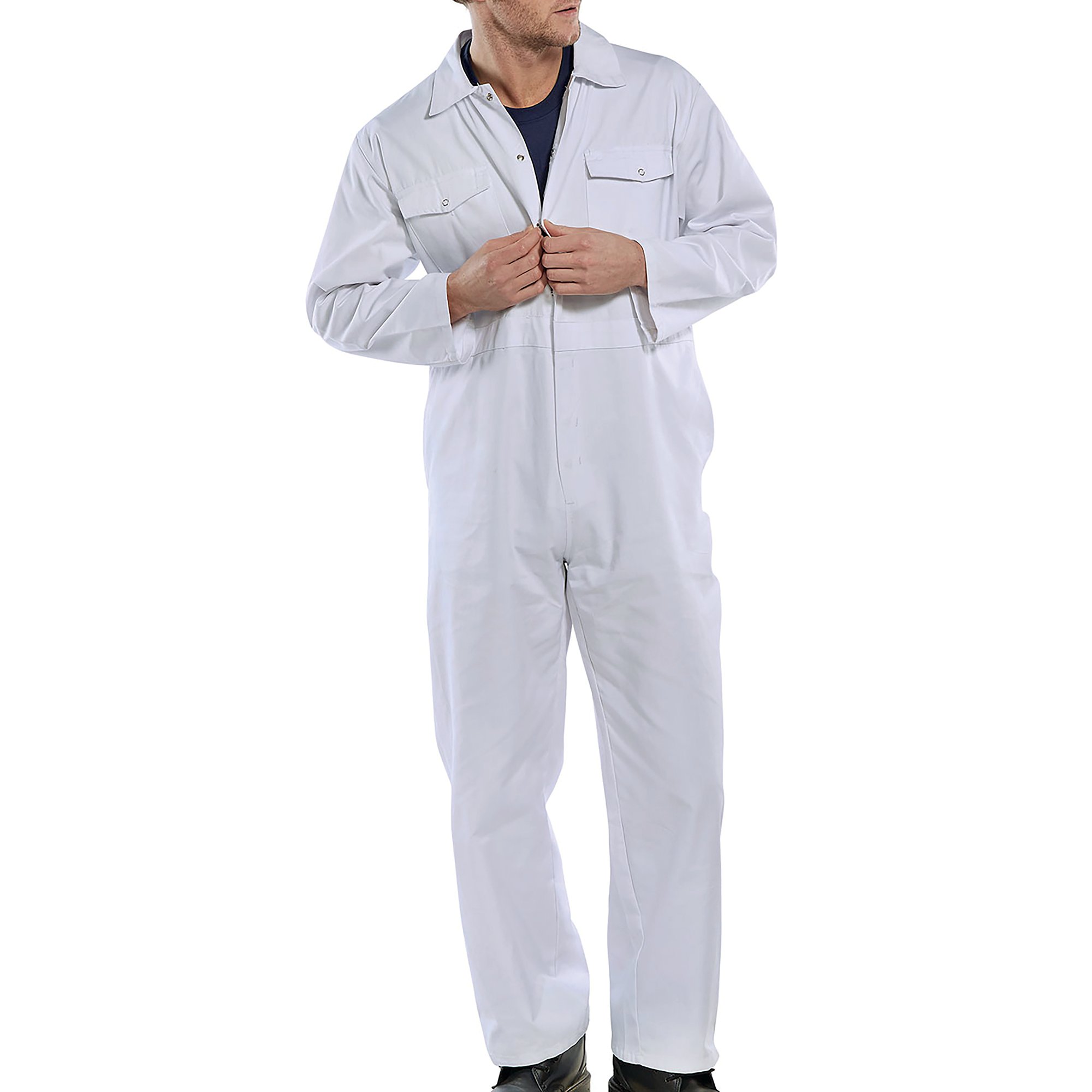 CLICK BOILERSUIT WHITE 52