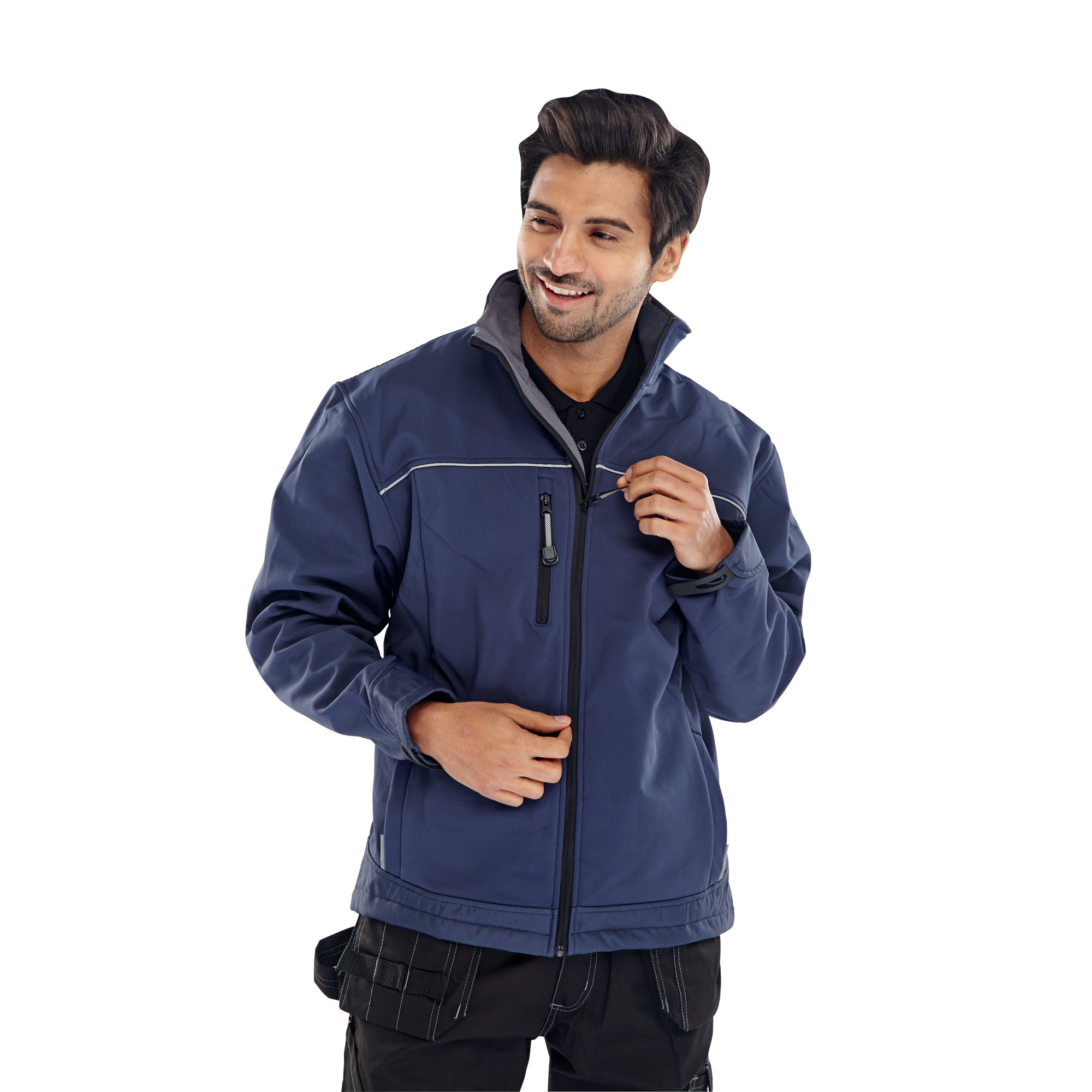 BEESWIFT SHELL JACKET NBLU LG