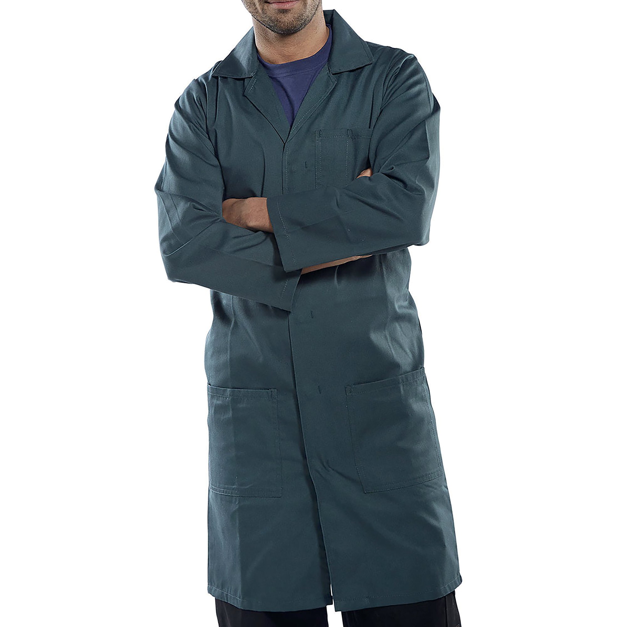 CLICK PC WAREHOUSE COAT SPRU GRN 48