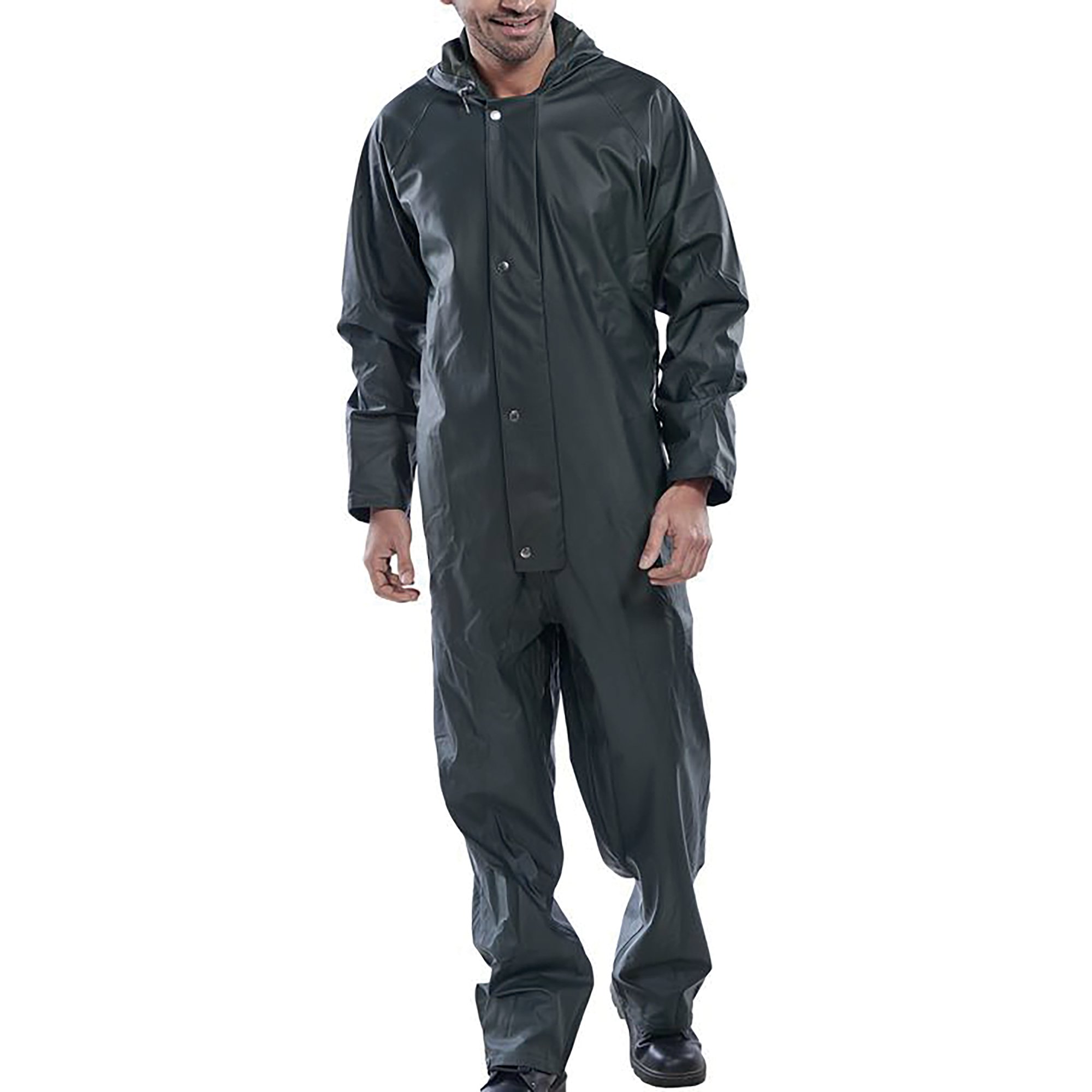 SUPER B-DRI COVERALL OLIVE GREEN XL