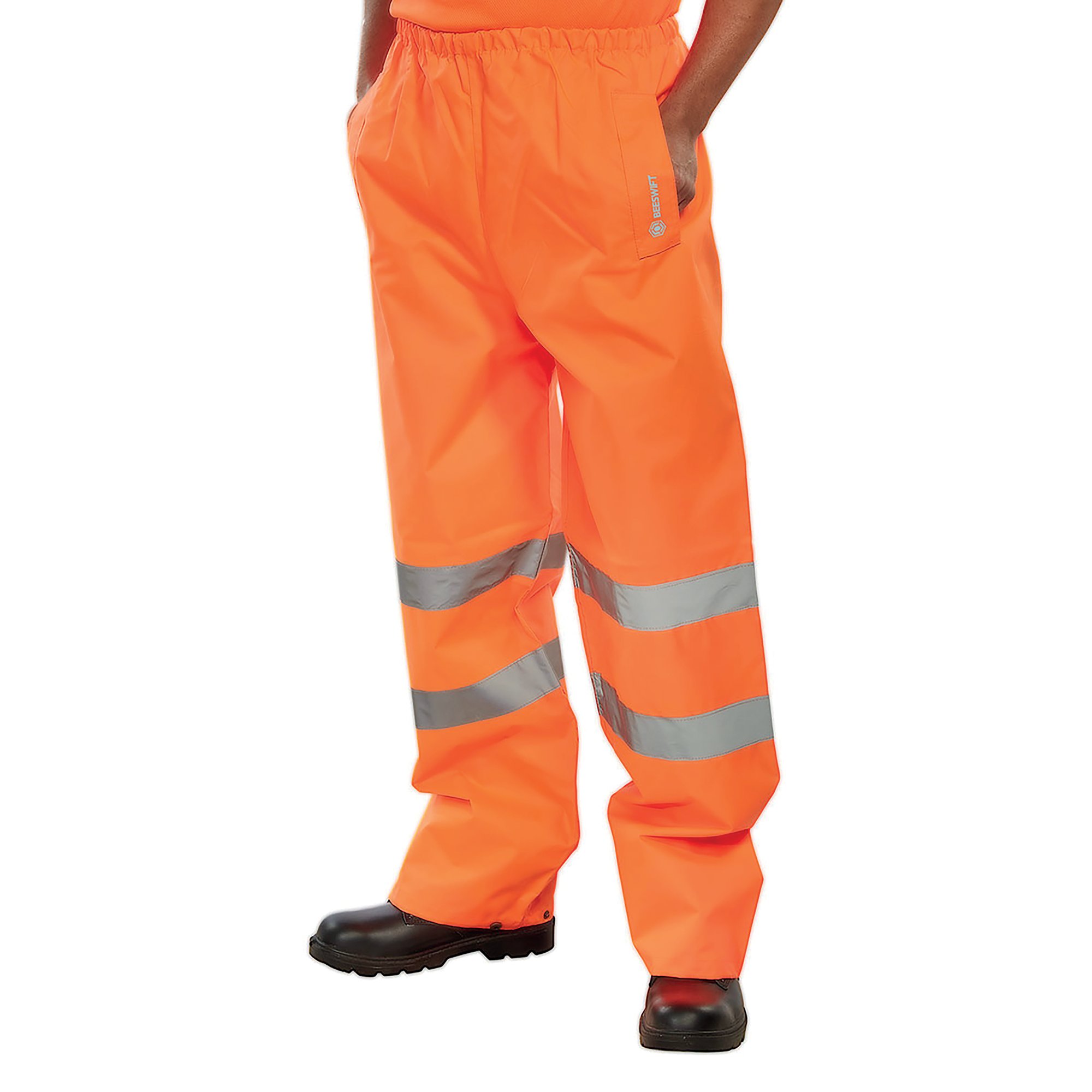 HI VIS TRAFFIC TROUSERS ORANGE 3XL