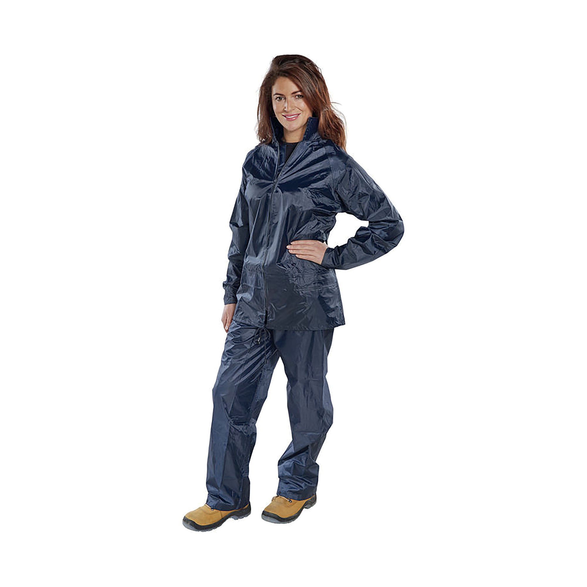 BEESWIFT NYL WPRF SUIT NVY BLU 2XL