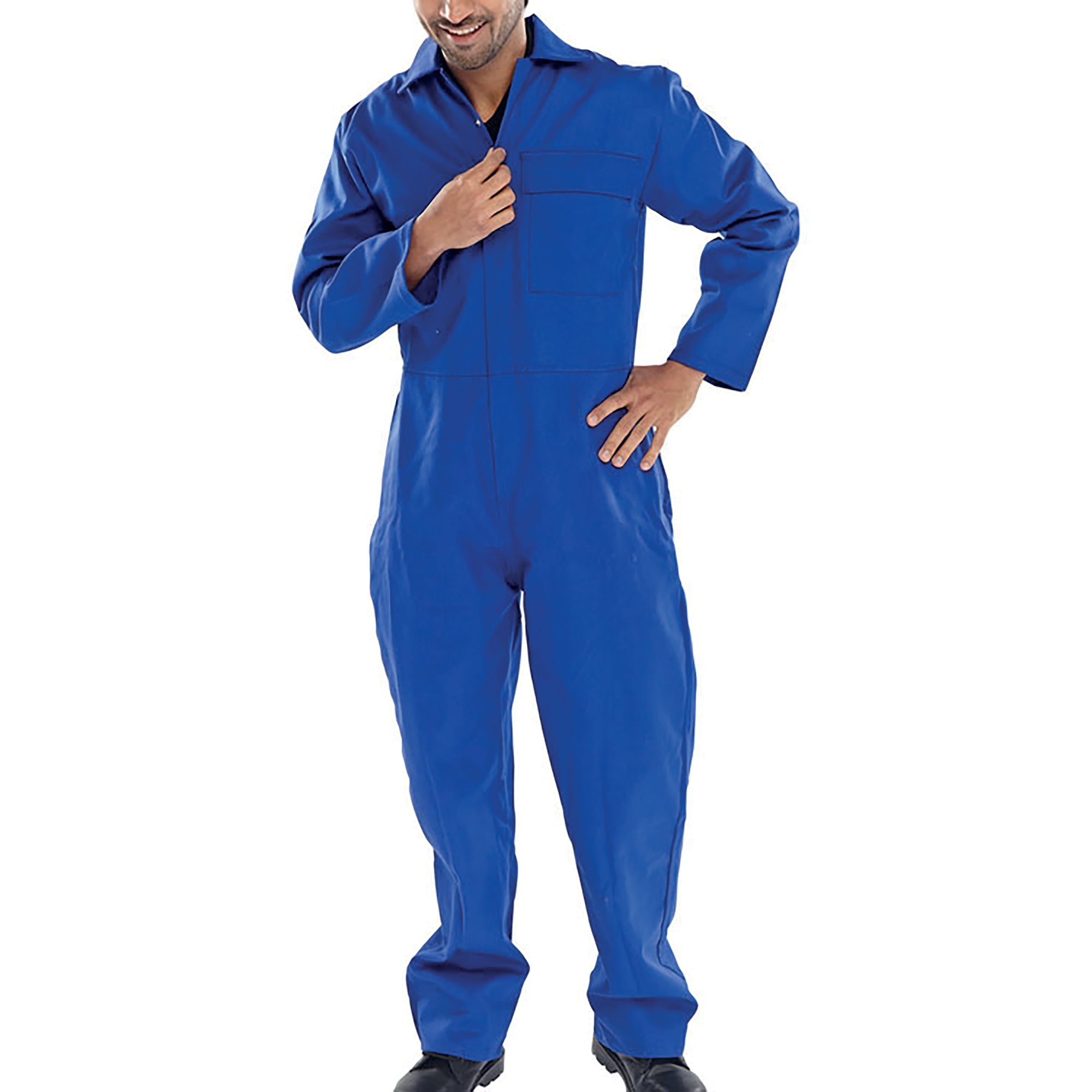BEESWIFT FR BOILERSUIT ROYAL BLUE 42