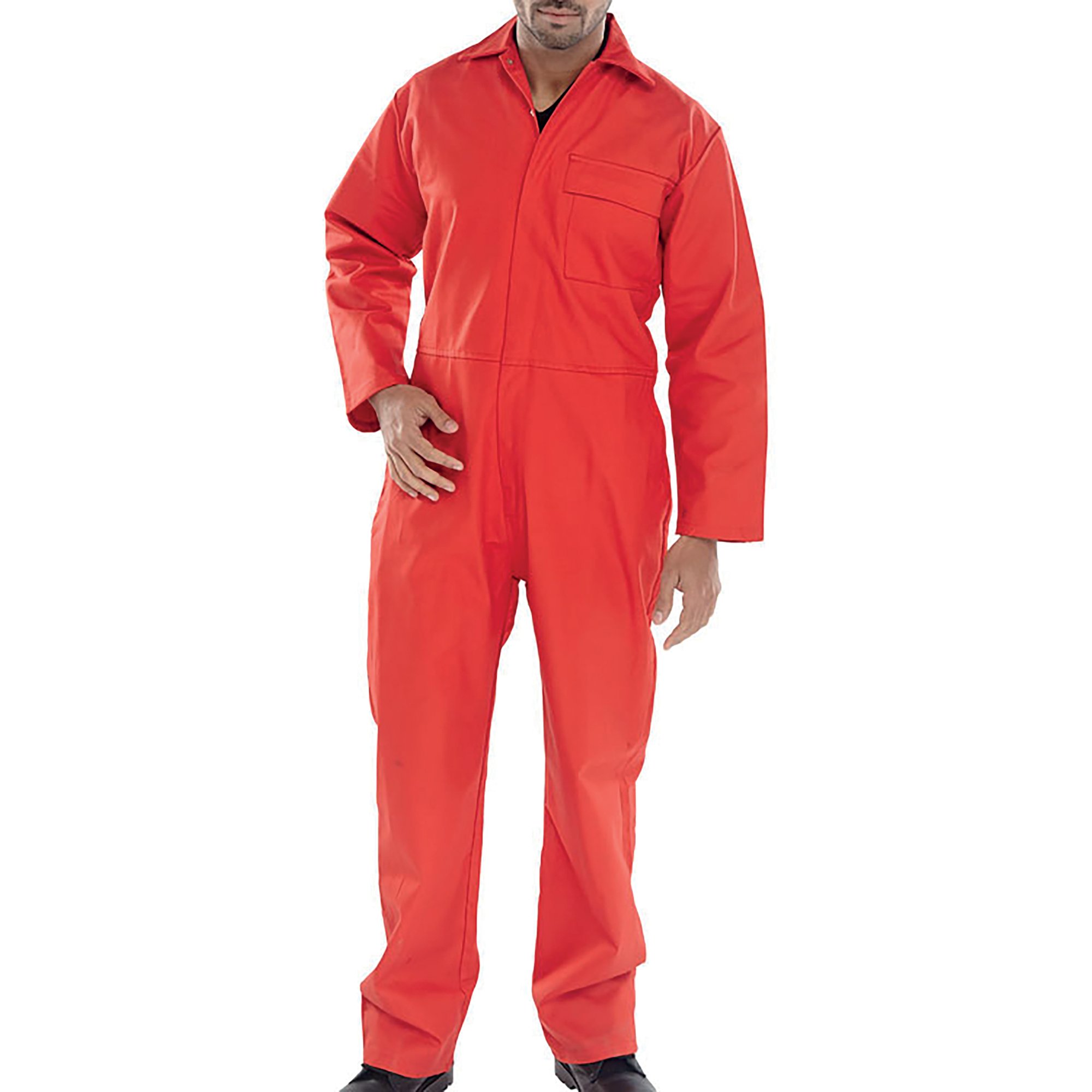 BEESWIFT FR BOILERSUIT RED 52