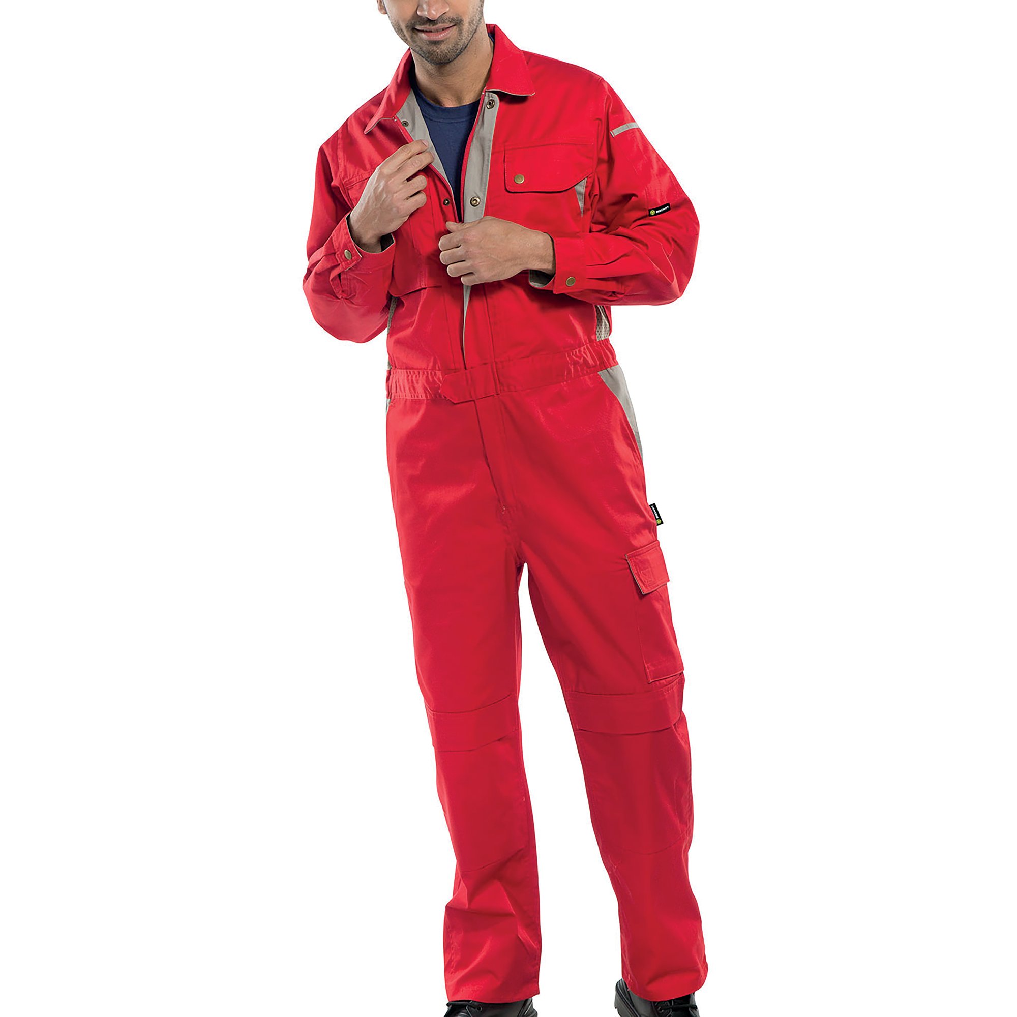 BEESWIFT CLICK PREM COVERALL RED 44