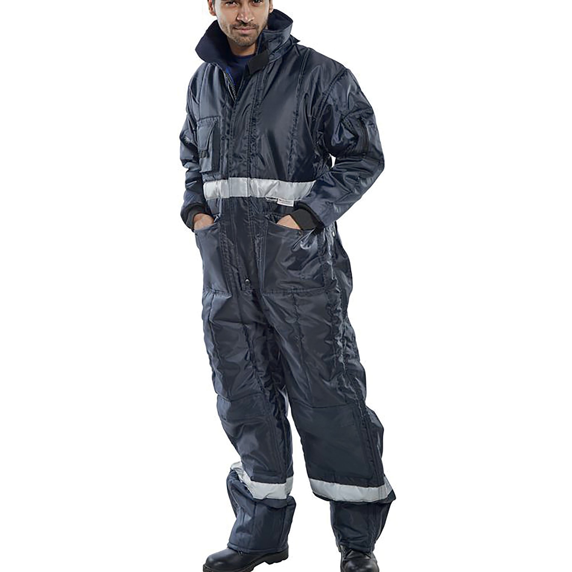 COLDSTAR FREEZER COVERALL NBLU M