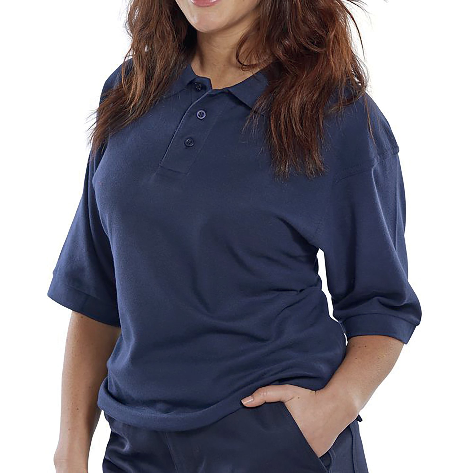 CLICK PREMIUM PK POLO SHIRT NBLU L