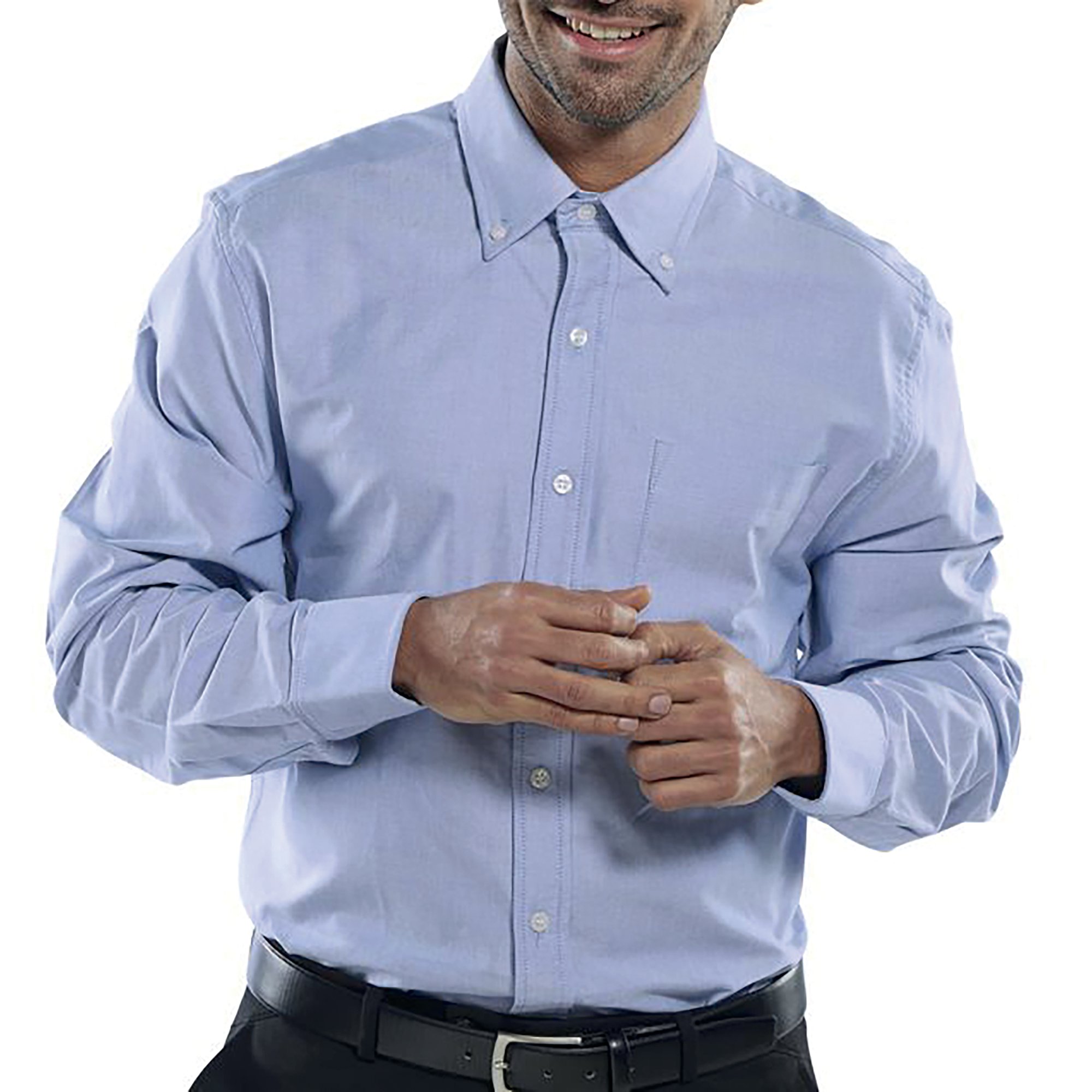 OXFORD LONG SLEEVE SHIRT BLUE 15