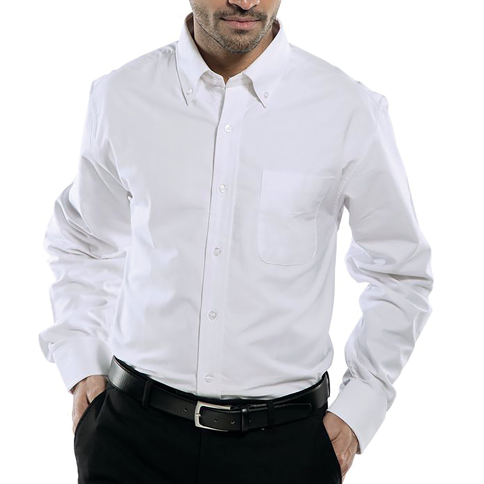 OXFORD LONG SLEEVE SHIRT WHITE 19