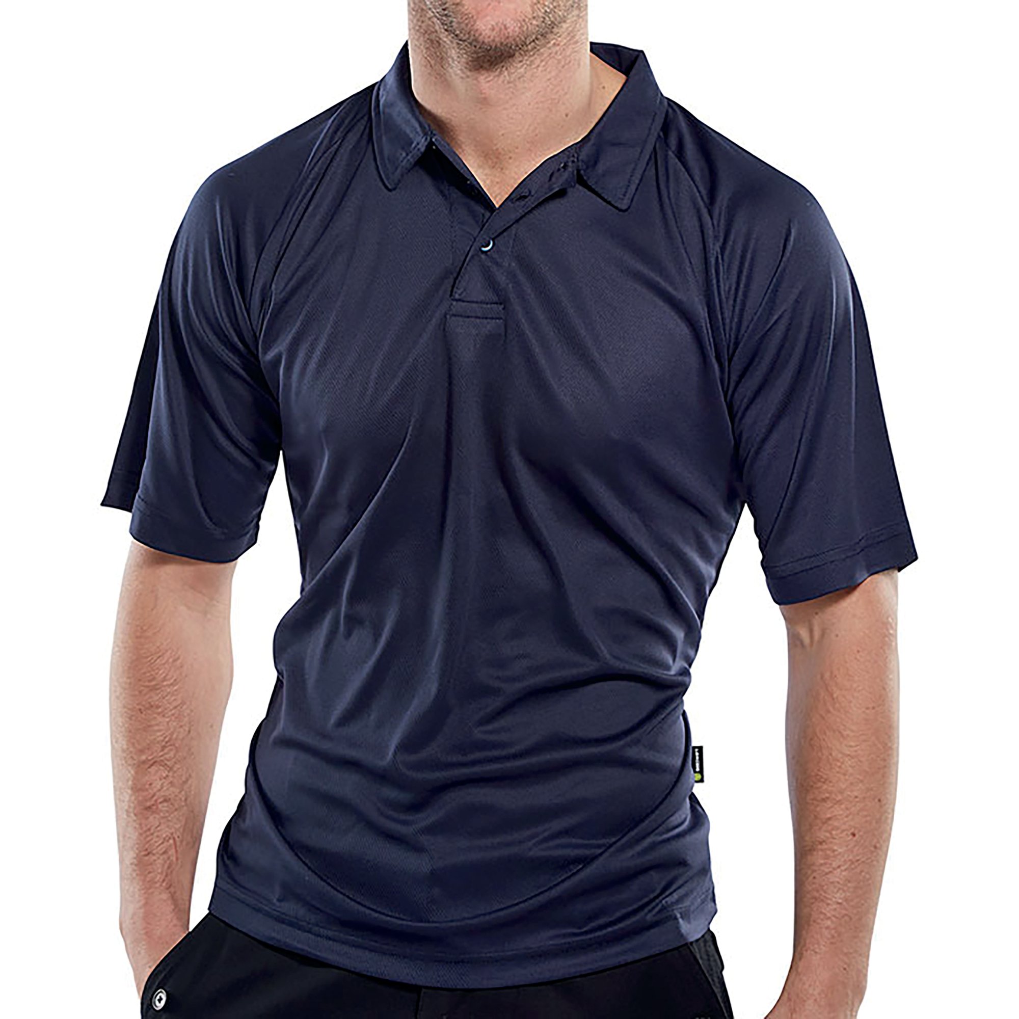 B-COOL SHORT SLEEVE POLO NAVY 2XL