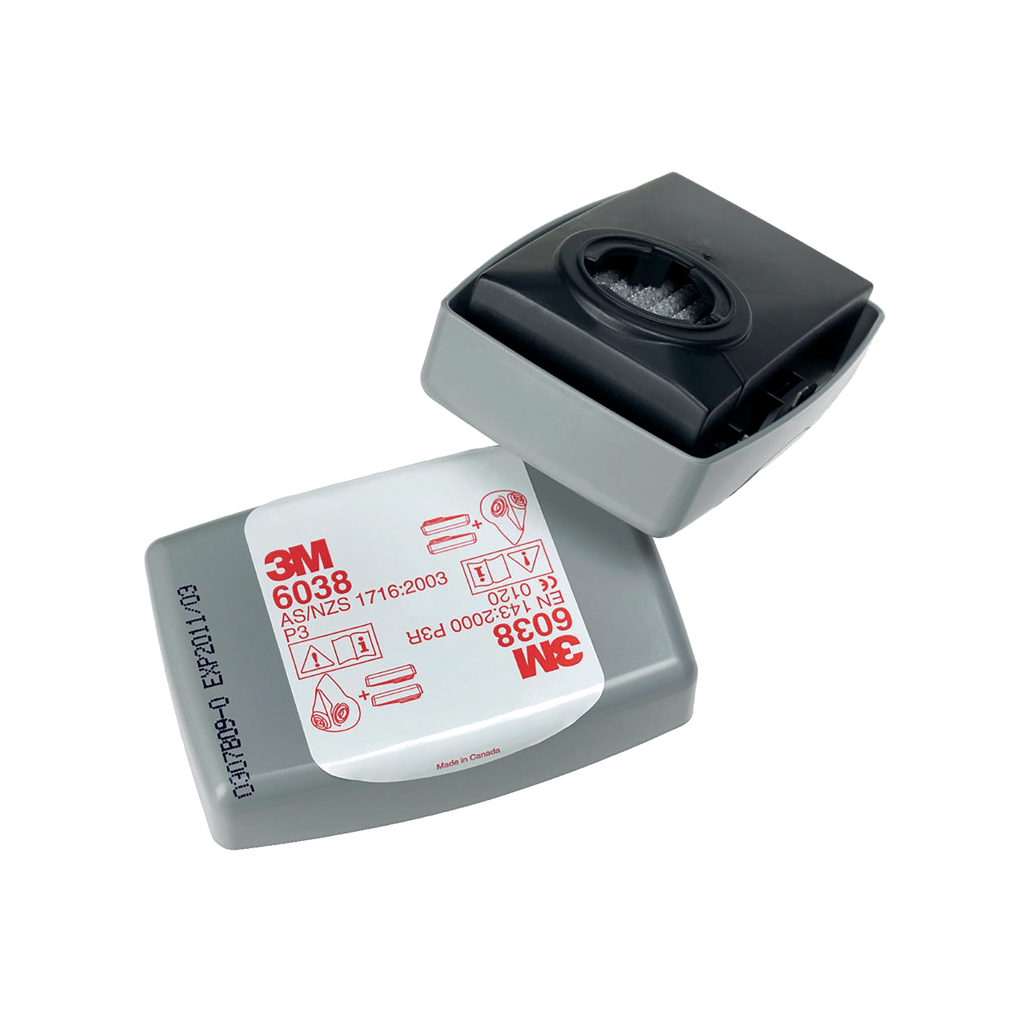 3M PARTICULATE FILTER 6038 P3 R PK20