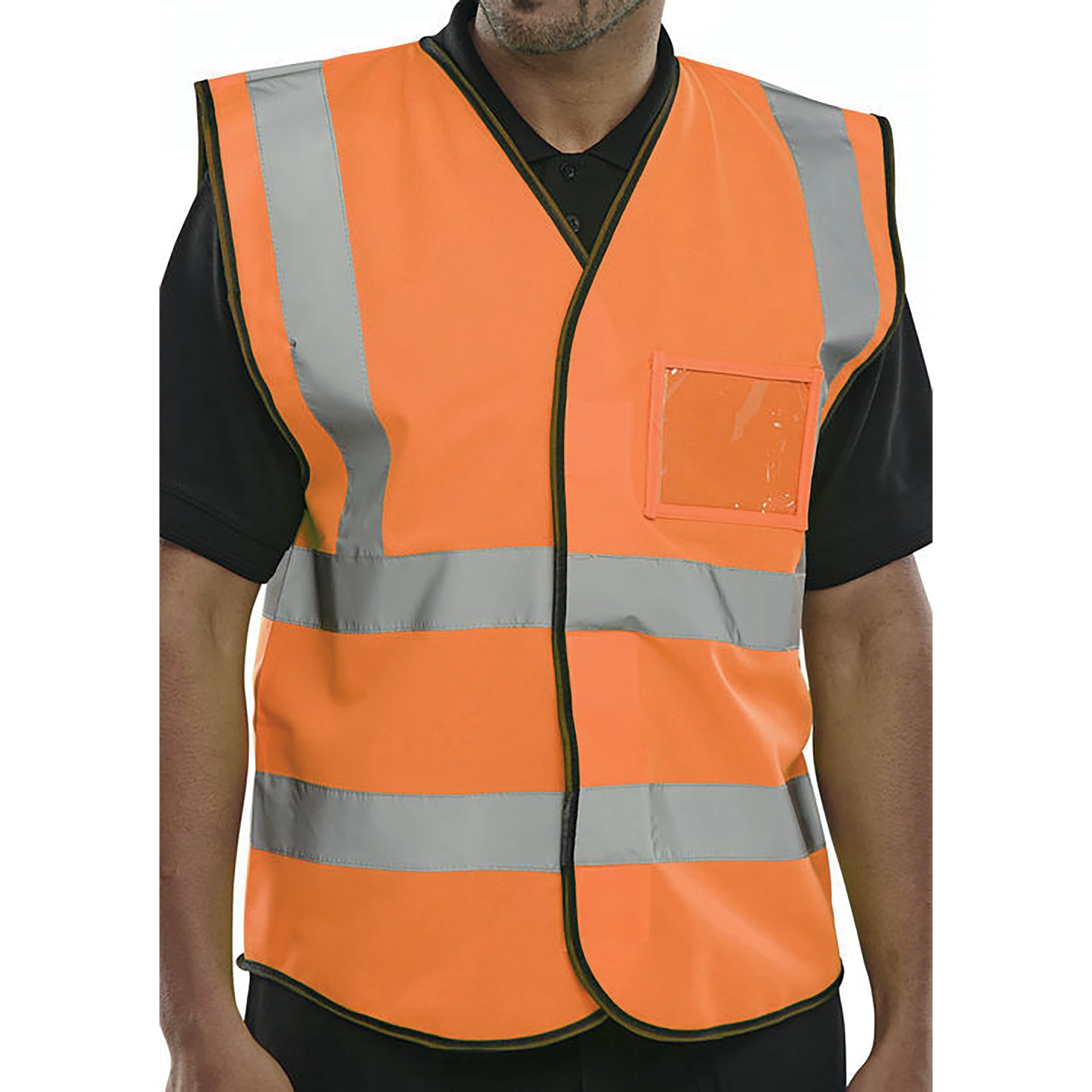 BEESWIFT HI VIS ID VEST ORANGE S