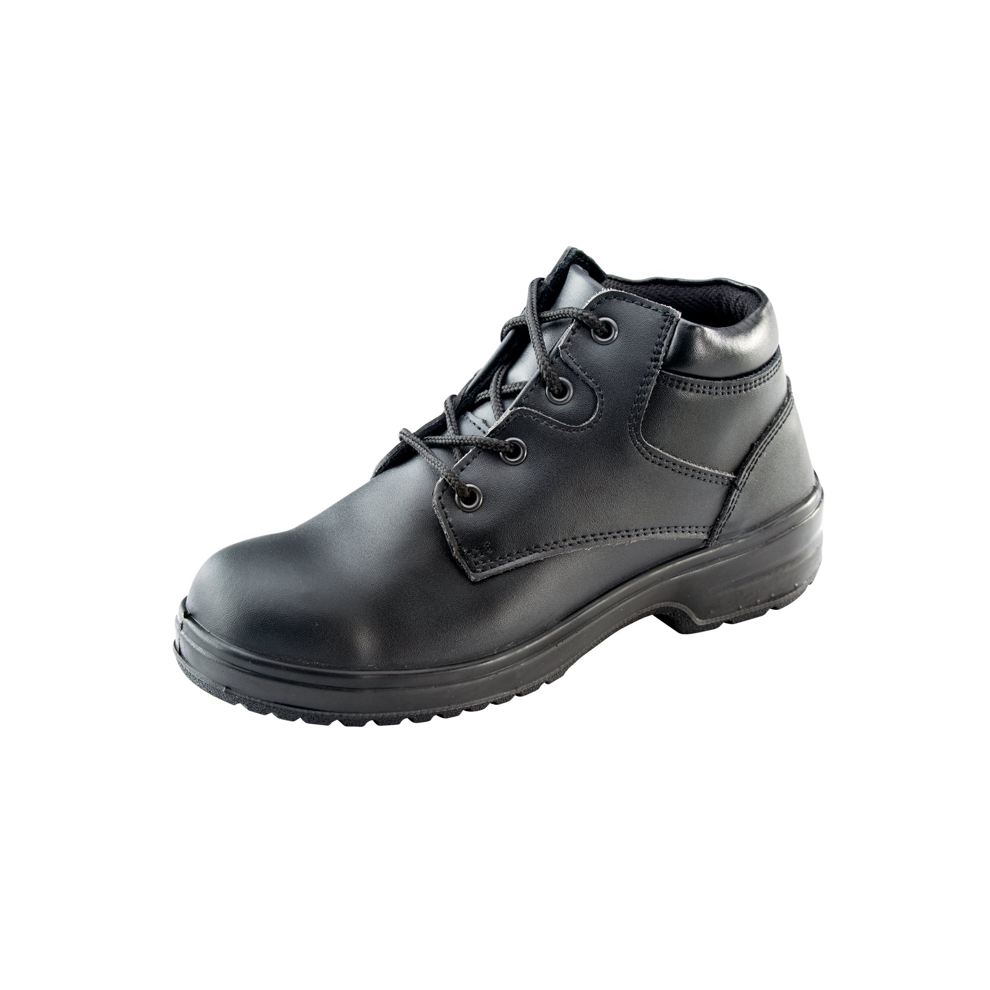 LADIES CHUKKA BOOTS 1 PAIR BLK 6.5