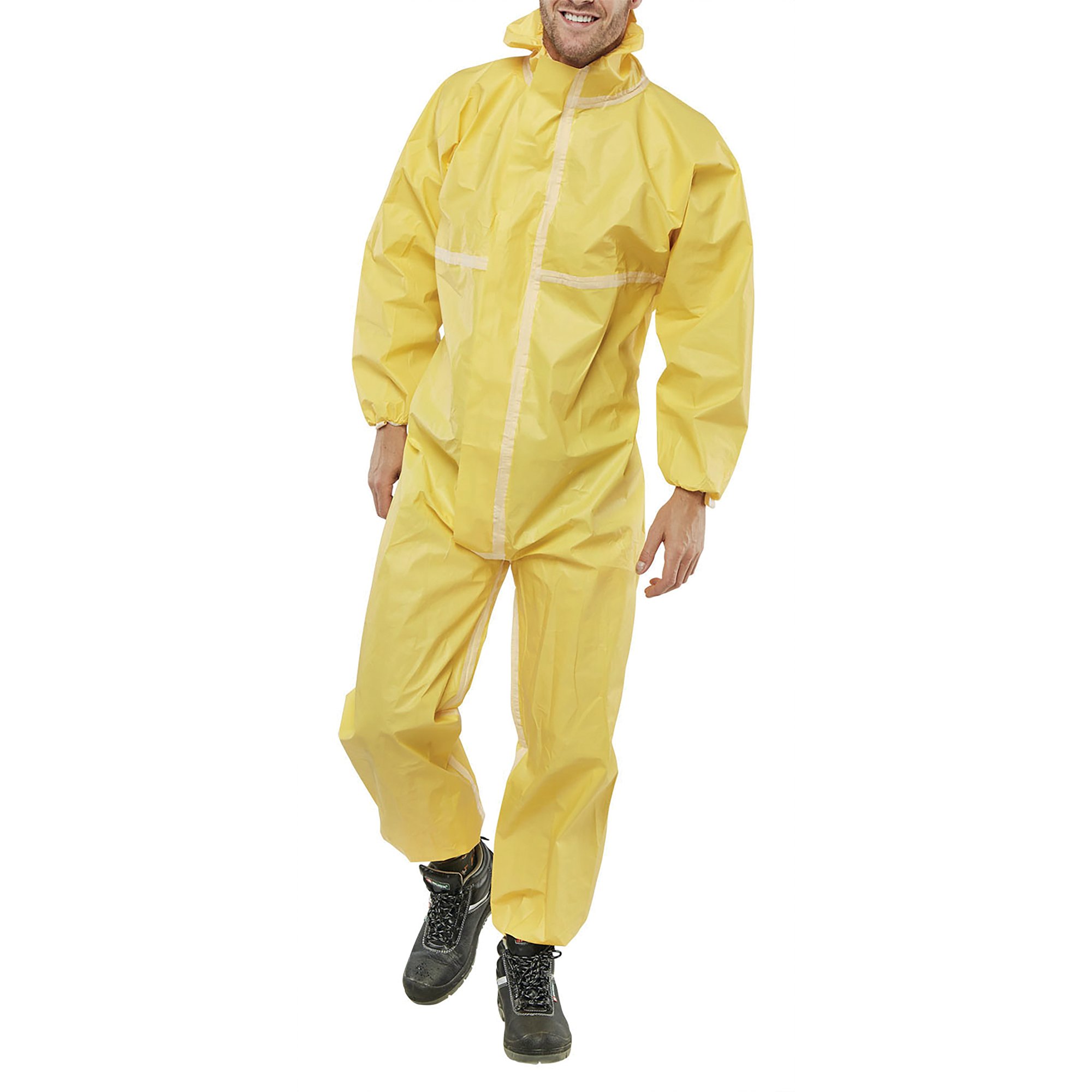 BEESWIFT DISB COVERALL YLW L