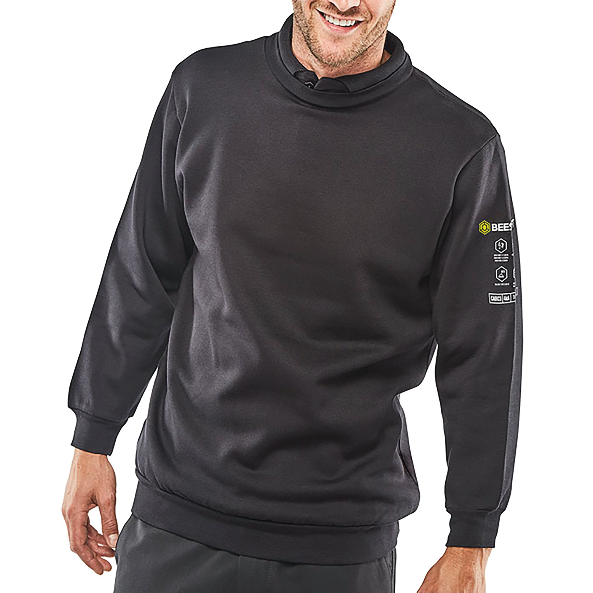 ARC FLASH SWEATSHIRT NAVY BLUE S