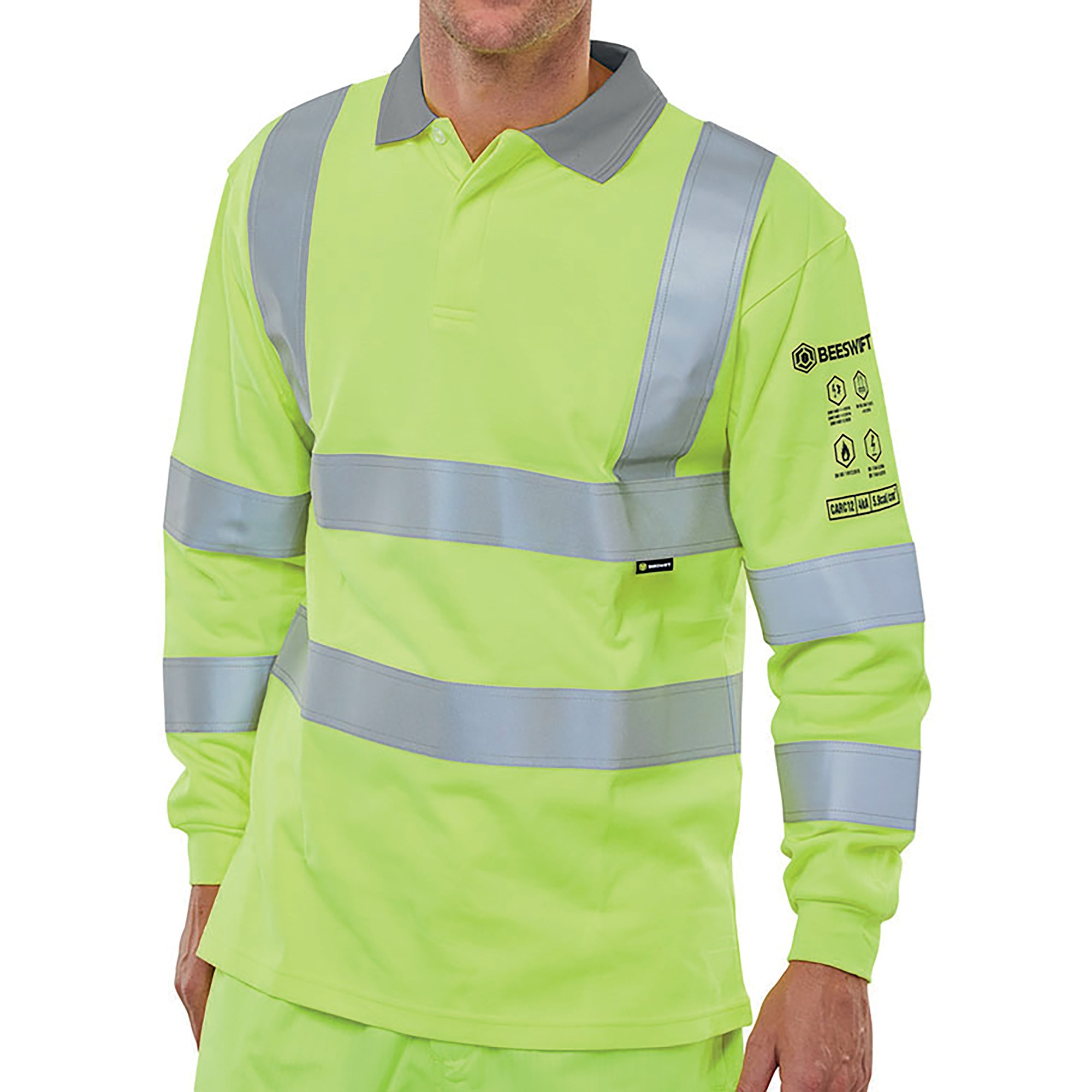 ARC COMPLIANT POLO SYELLOW SM