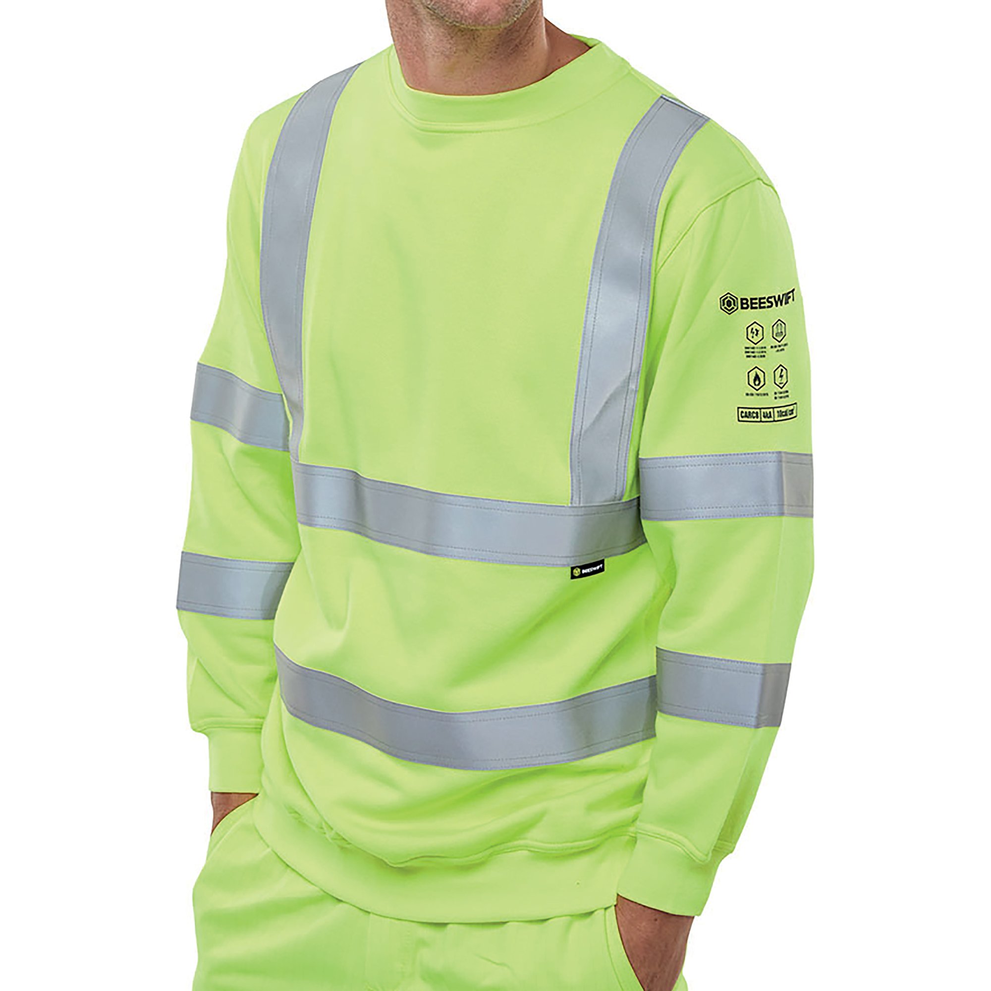 ARC COMPLIANT SWEATSHIRT SYELLOW 3XL