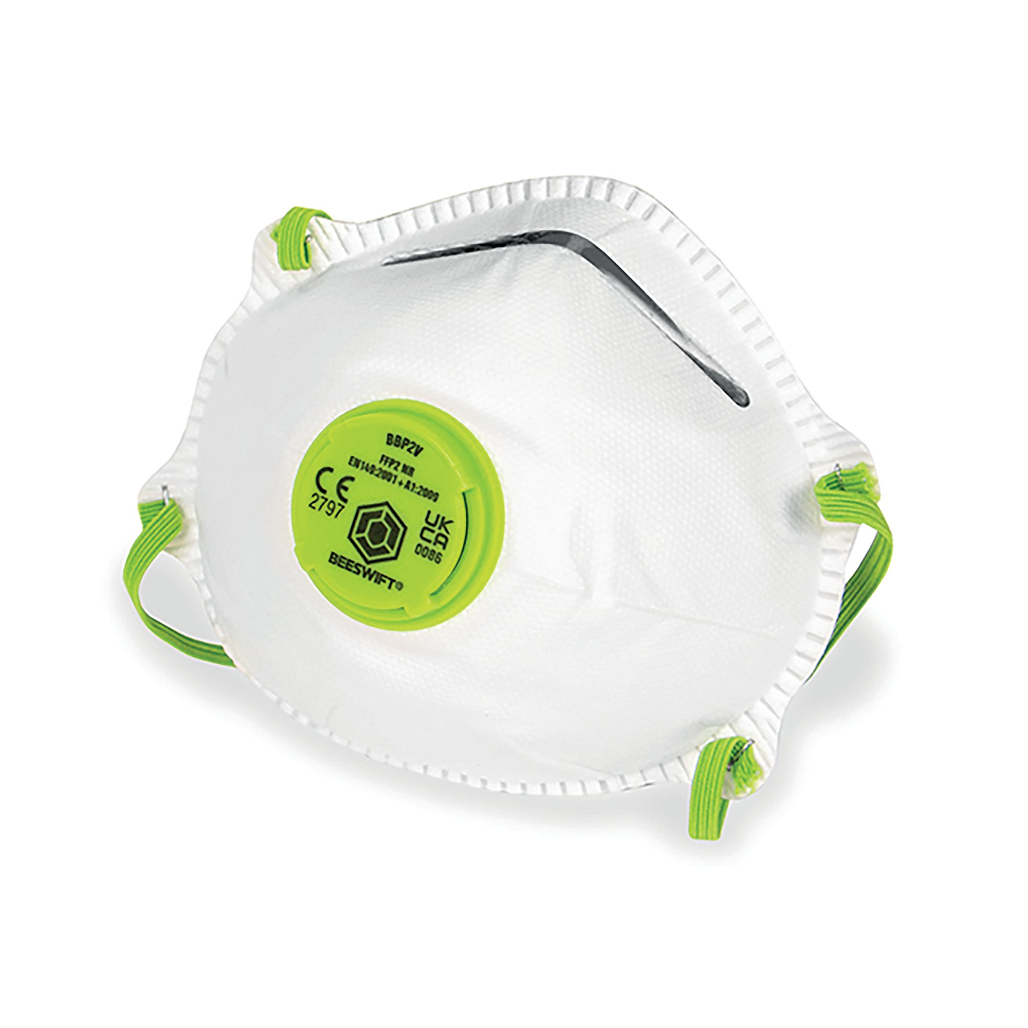 FFP2V MOULDED VALVED MASK PK5