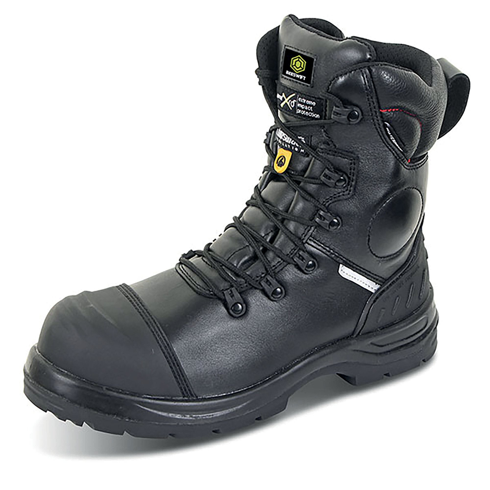 CLICK TRENCHER SAF BOOTS 1PR BLK 10